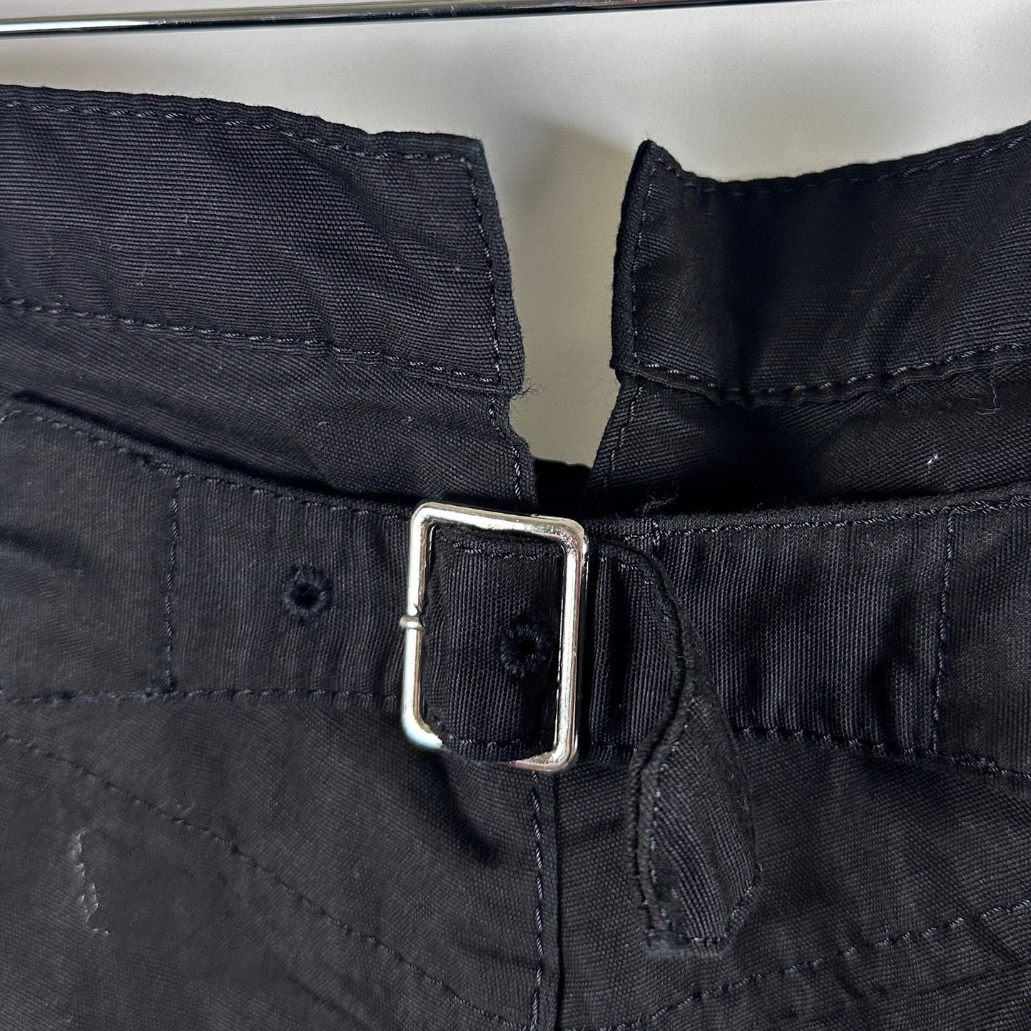 Comme des Garçons Tricot Linen Buckleback Highwater Pants