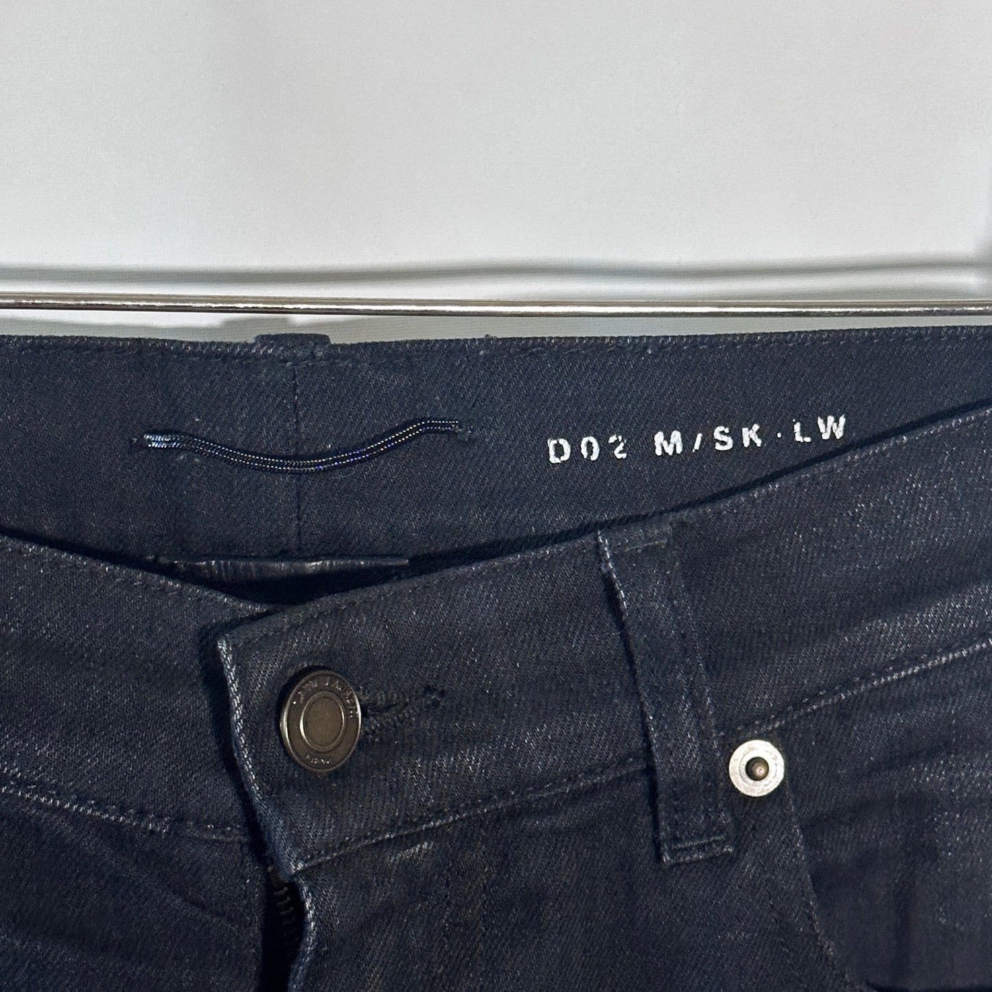 Saint Laurent Paris Hedi D02 M/SK LW Black Denim Jeans