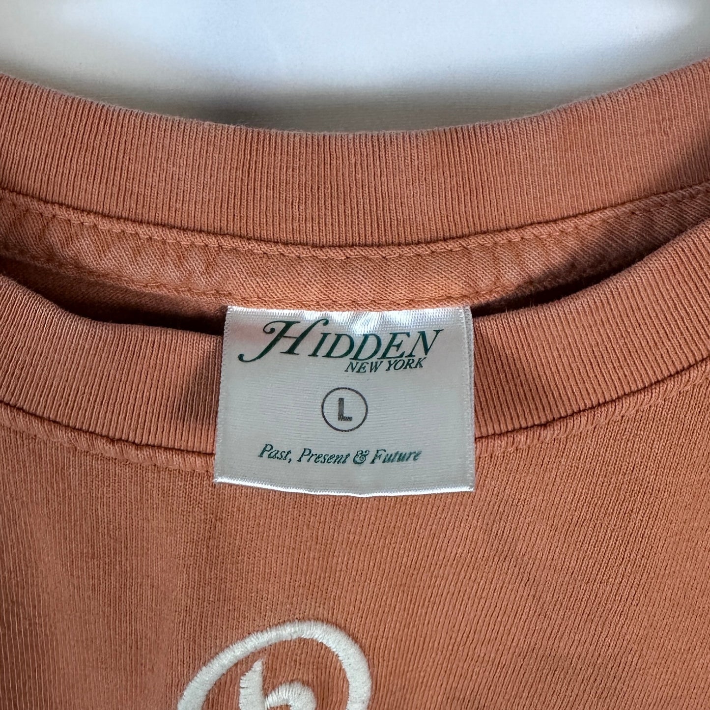 Hidden NY Chest Logo Orange Tee