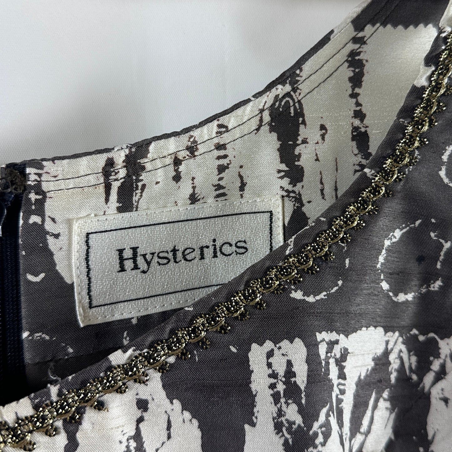 Hysteric Glamour Hysterics Black & White Dress