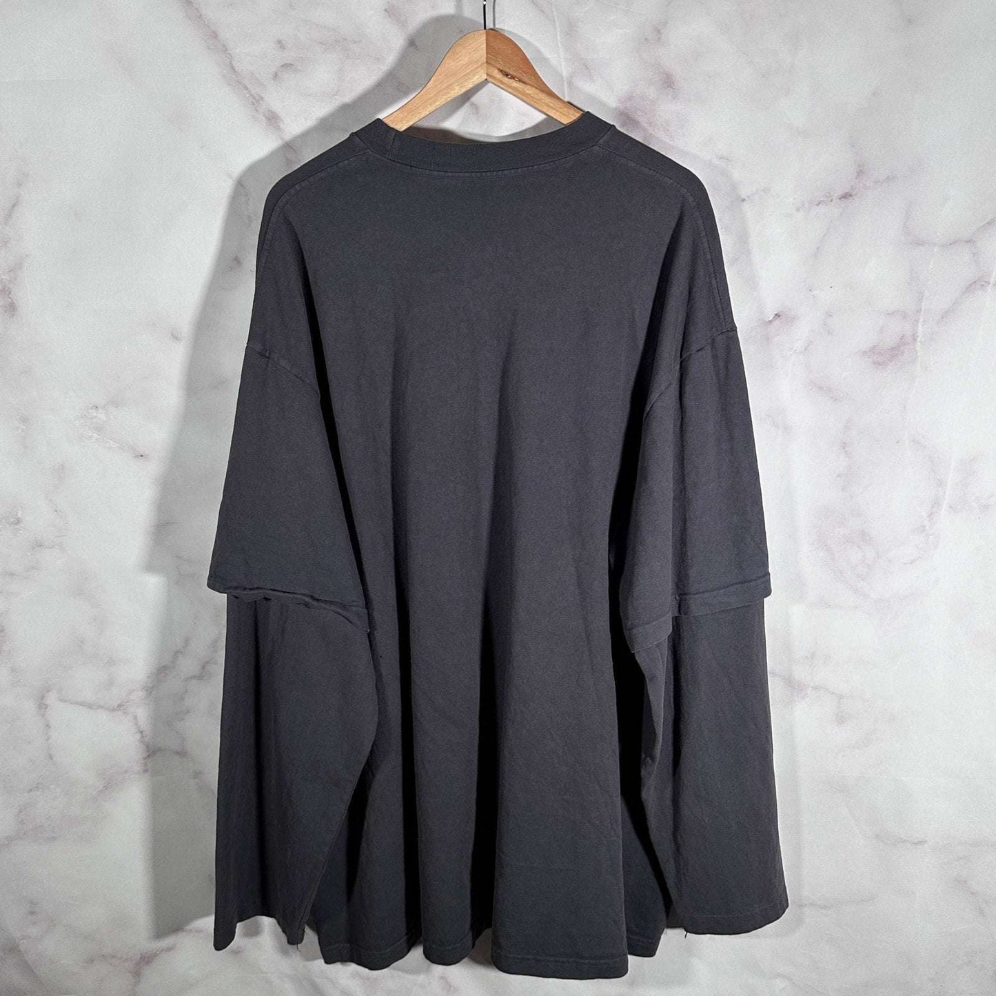 Yeezy x Balenciaga Sample Grey Layered Longsleeve