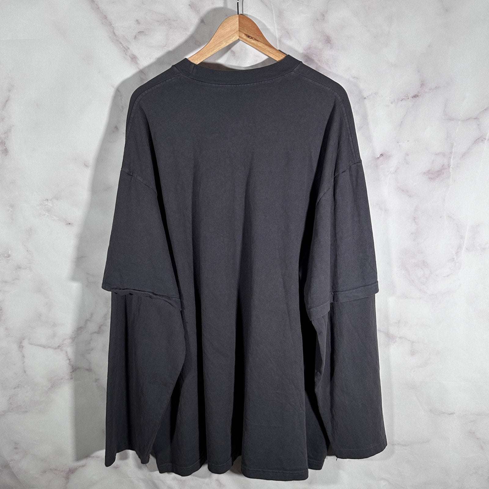 Yeezy x Balenciaga Sample Grey Layered Longsleeve