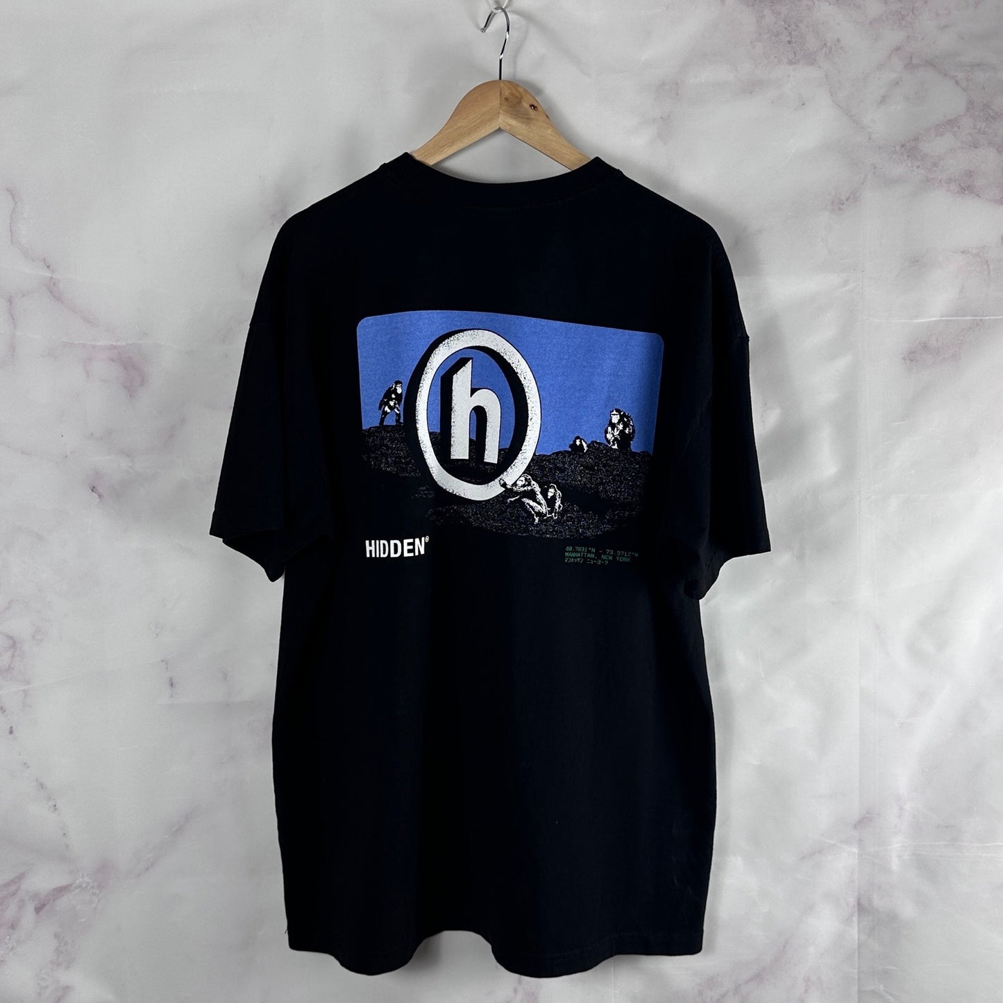 Hidden NY Black Artifact Print Tee