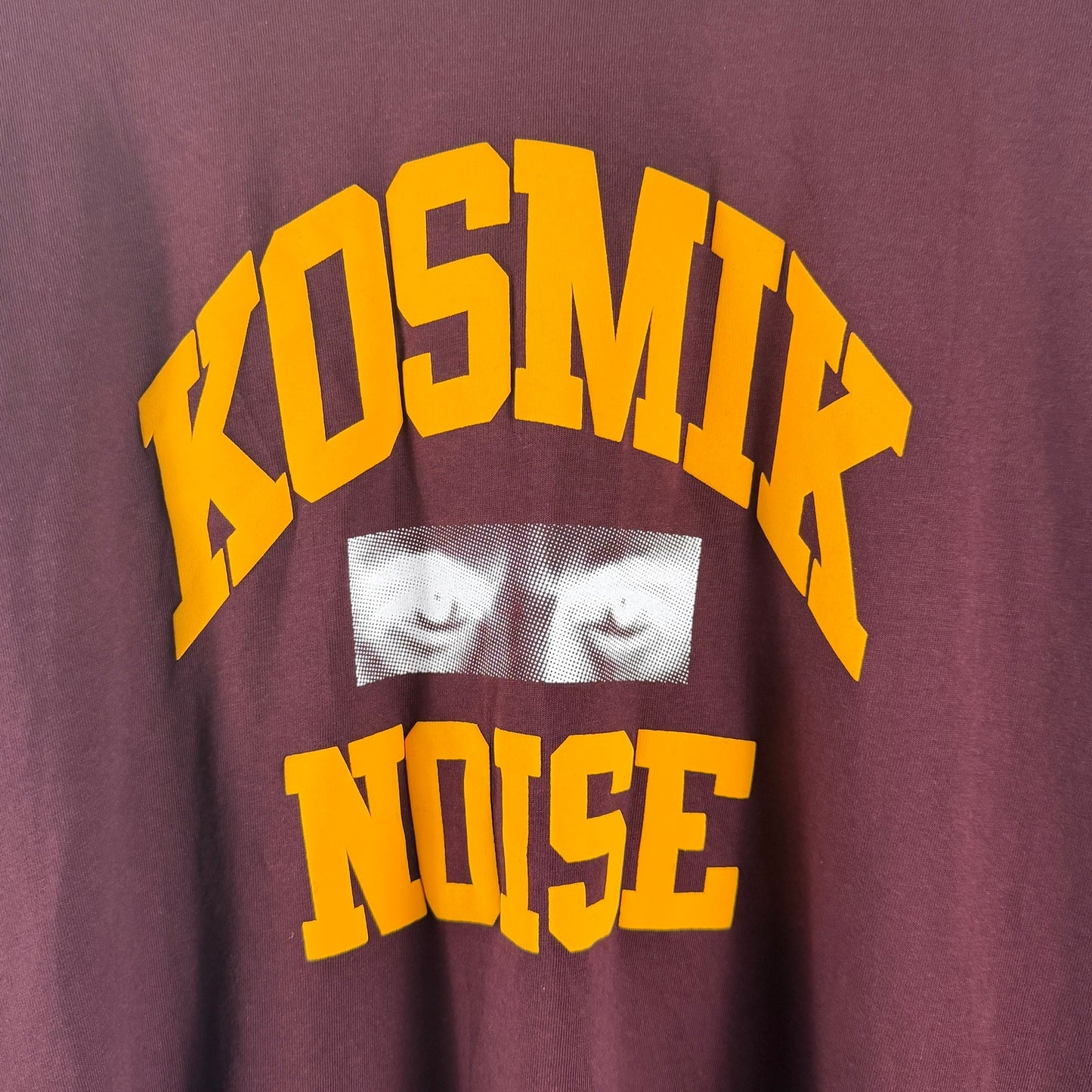 Undercover x GU Kosmik Noise Maroon Tee