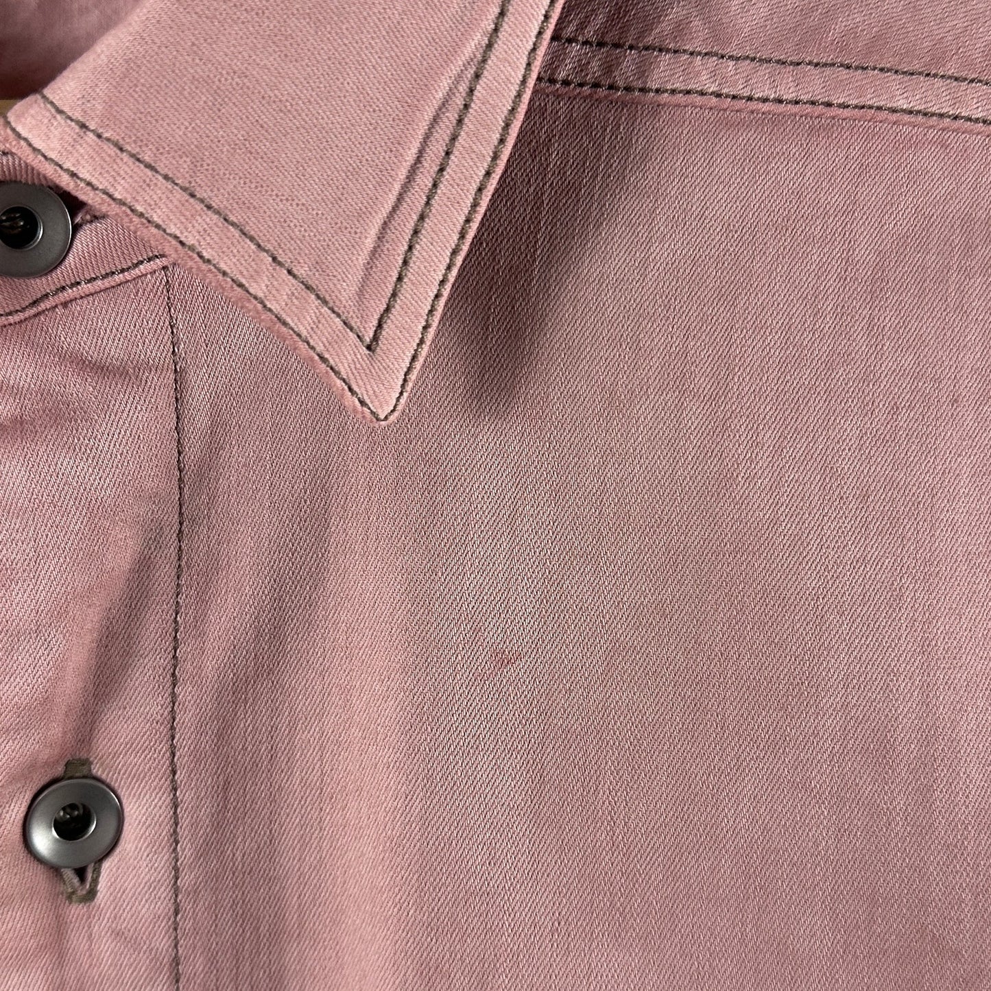Rick Owens DRKSHDW S/S23 Edfu Faded Pink Outershirt