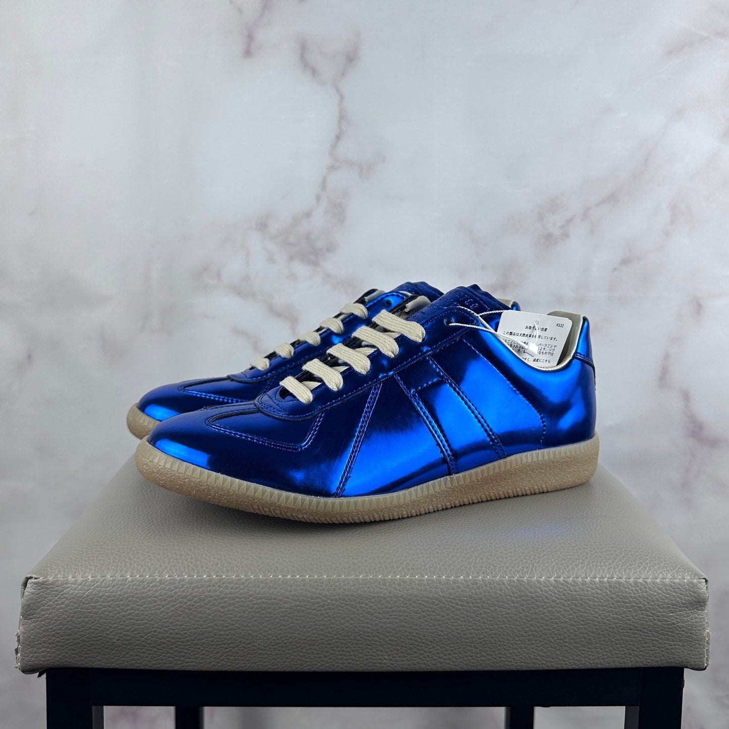 Maison Margiela Replica GAT Trainer Metallic Blue