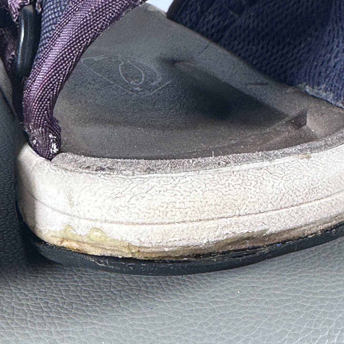 Visvim Navy Purple Polka Dot Christo