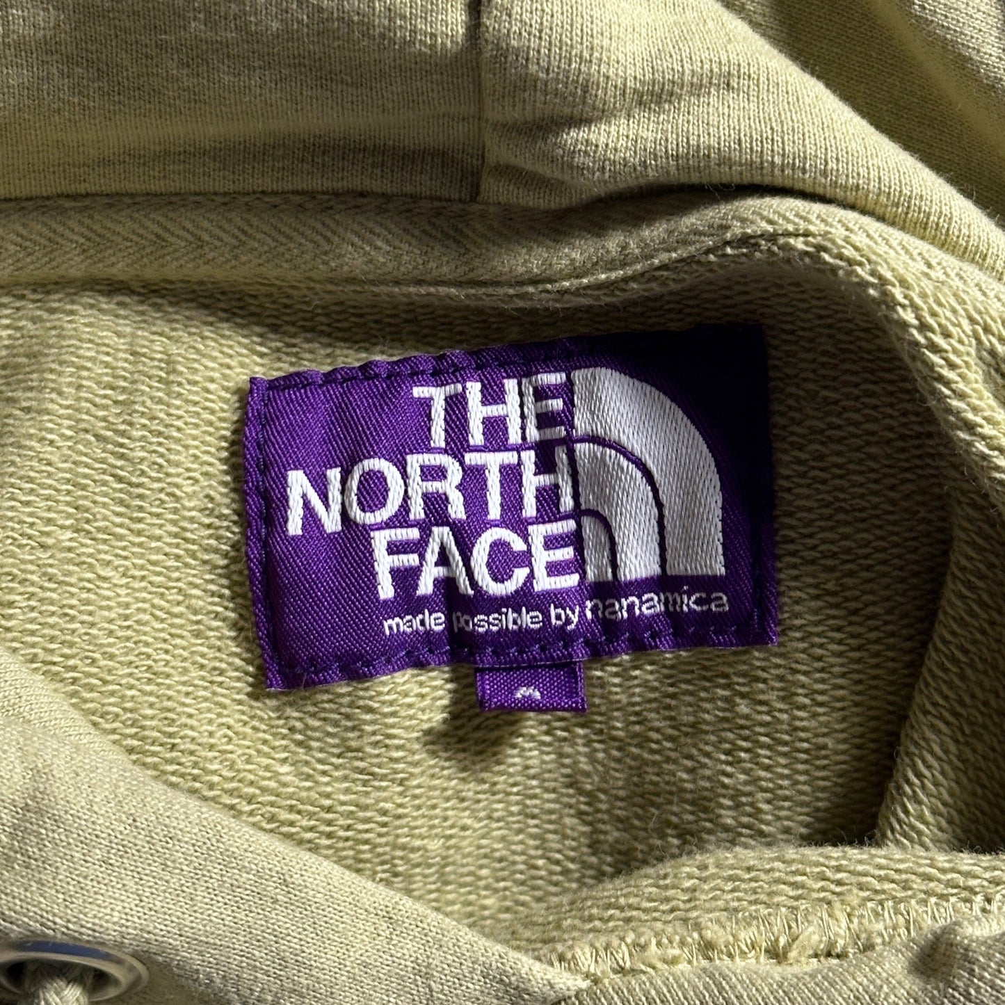 The North Face Purple Label 10oz Mountain Sweat Khaki Parka Hoodie