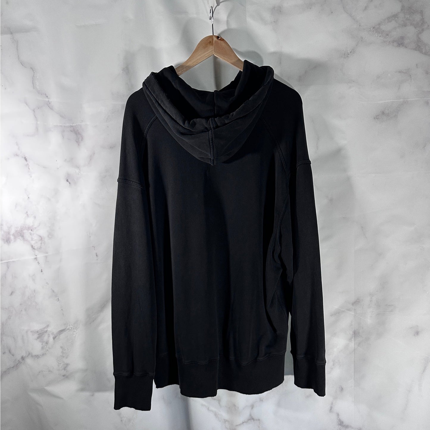 Givenchy Oversized Barbed Wire Black Logo Hoodie