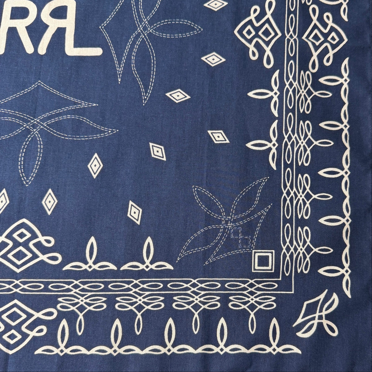 RRL Indigo Paisley Bandana
