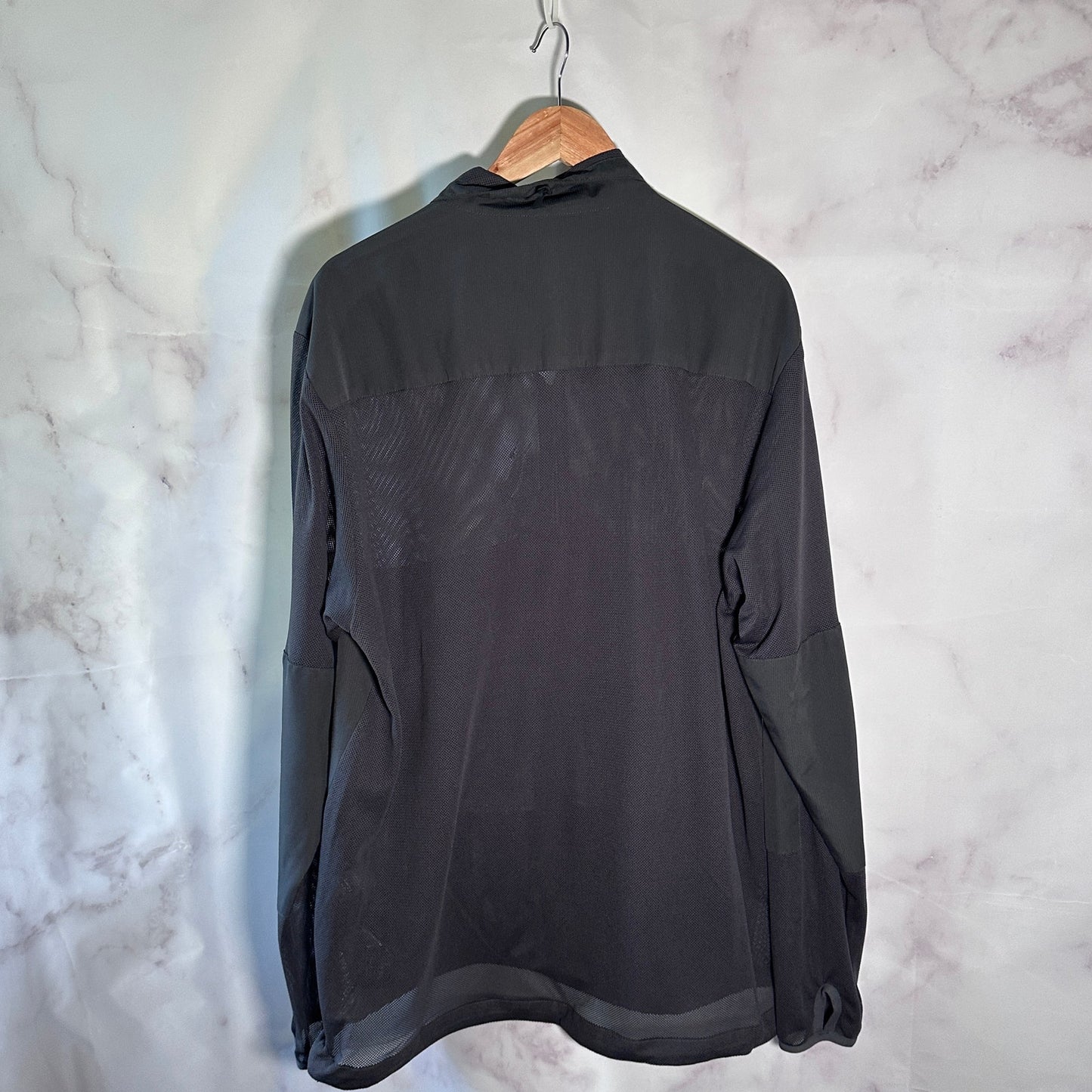 Snow Peak Insect Shield Grey Mesh Pullover Jacket