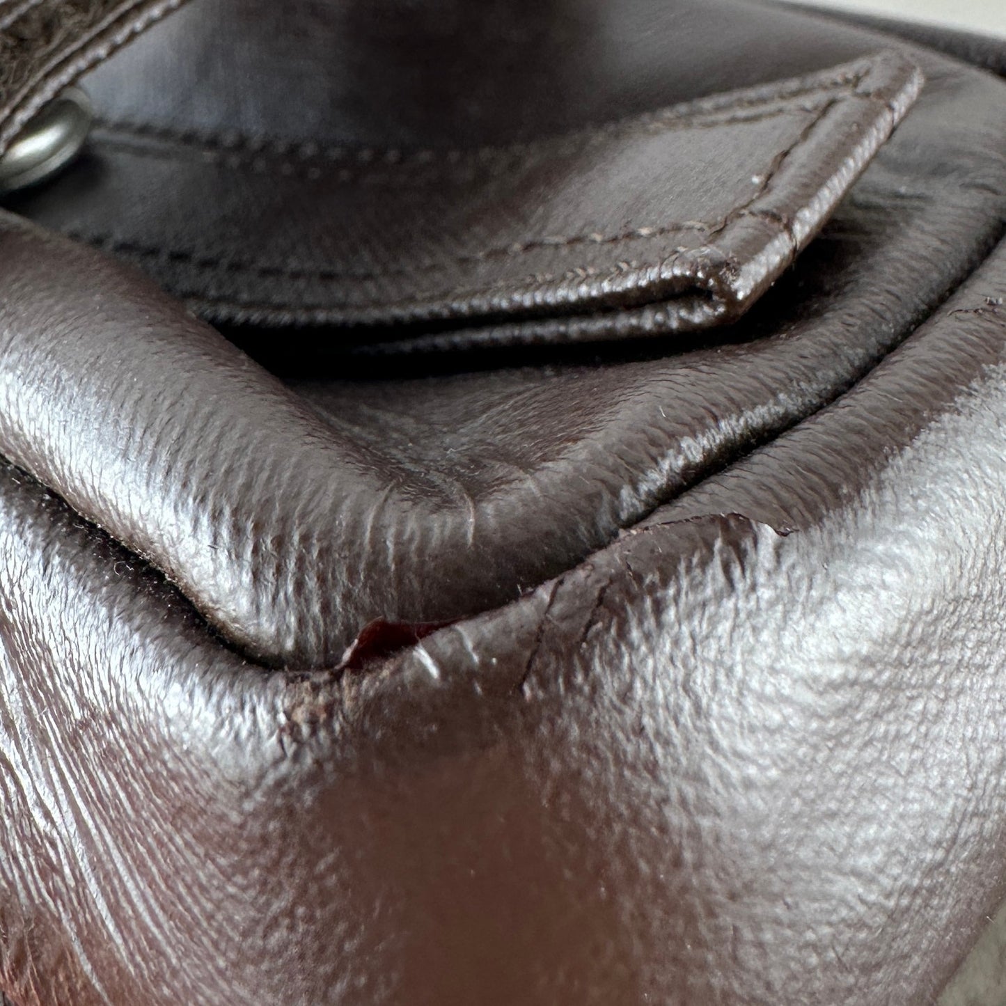 Porter Yoshida & Co. Brown Freestyle Pouch