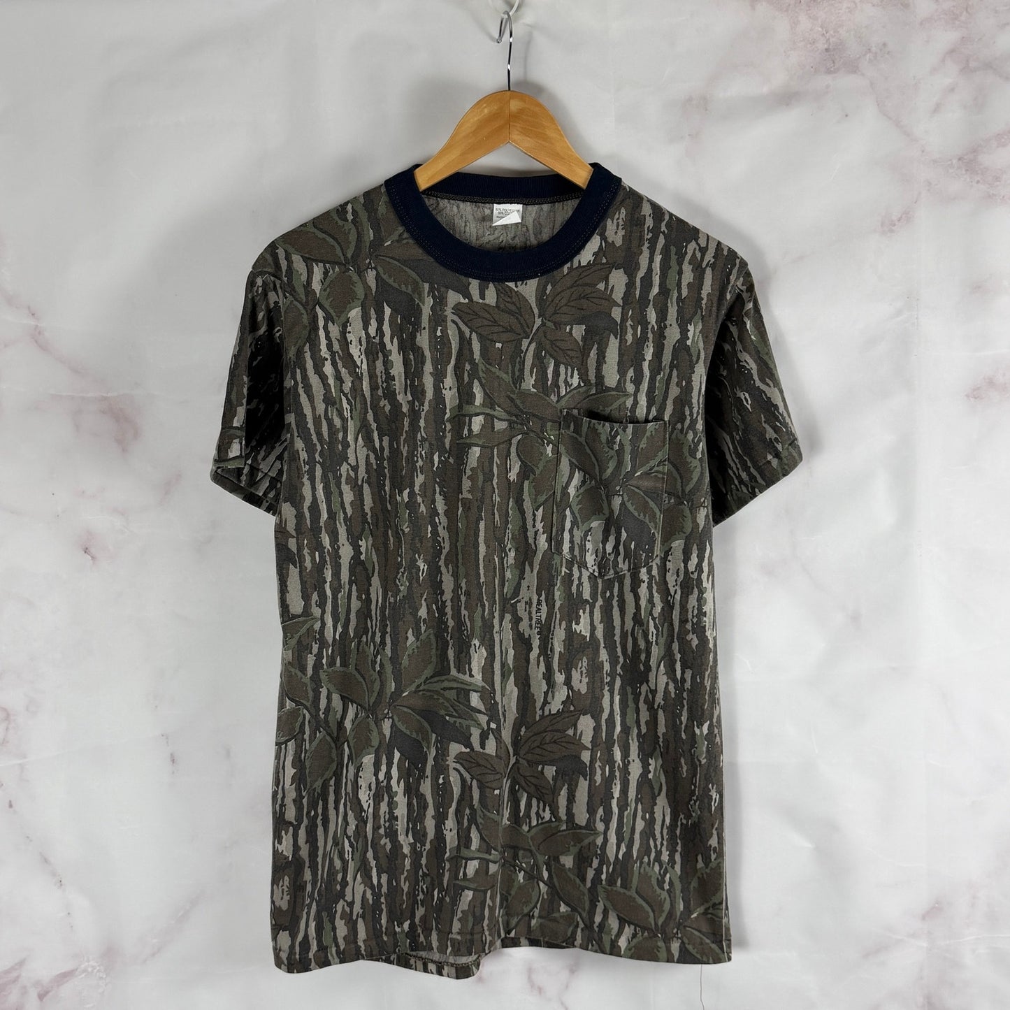 Vintage Tree Camo Pocket Tee