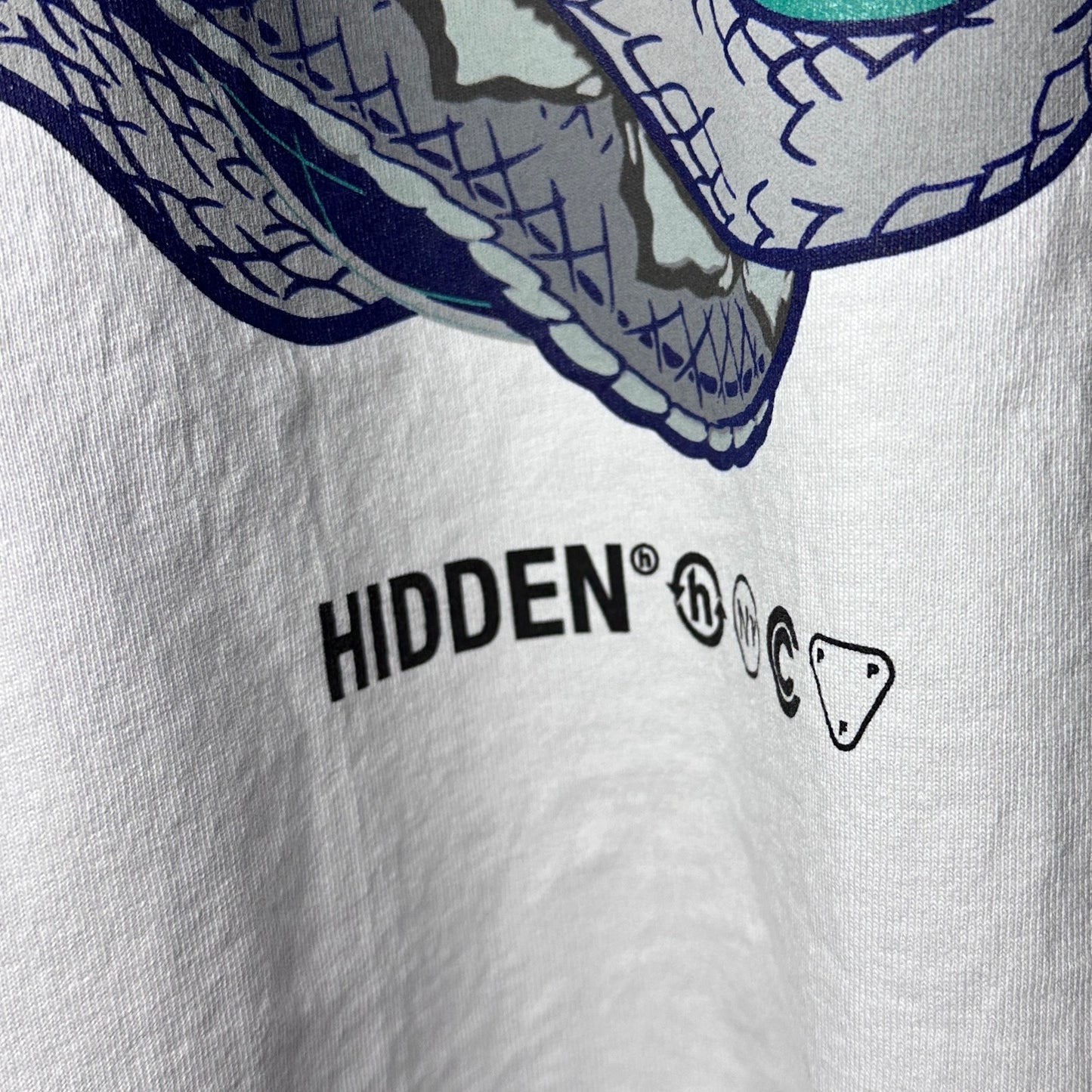 Hidden NY x Avirex Silver Graphic Tee