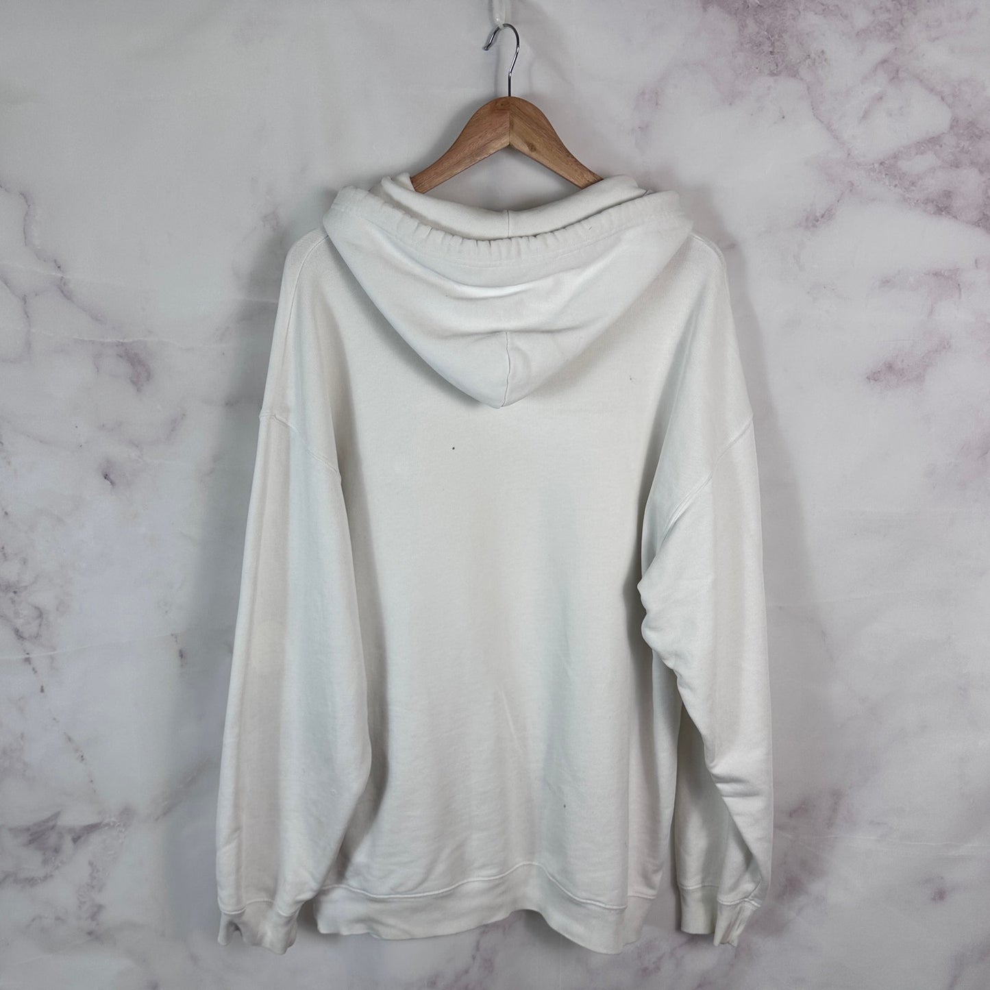 Balenciaga Rainbow Crest White Hoodie