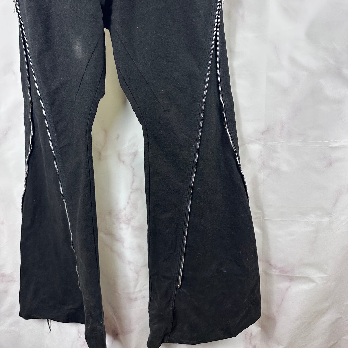 Rick Owens F/W23 Luxor Black Bolan Banana Pants