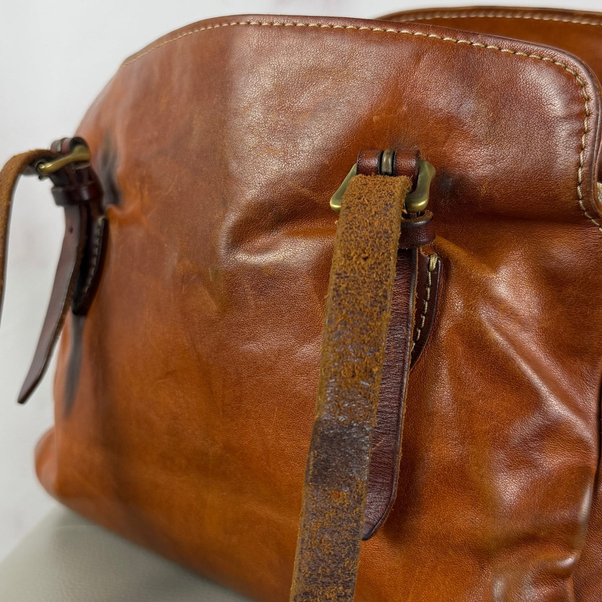 ANNAK Japan Handcrafted Leather Mini Boston Bag