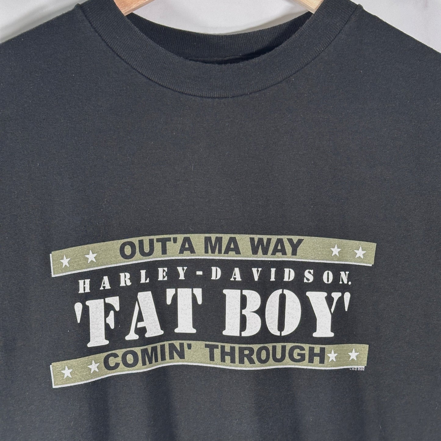 Harley Davidson Y2K Fat Boy Naples Florida Black Tank