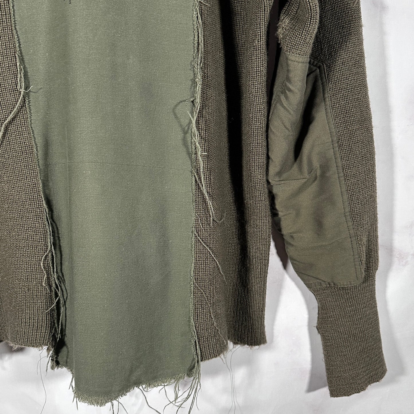 Undercover UNDAKOVR One Off Military Green Hybrid Shirt