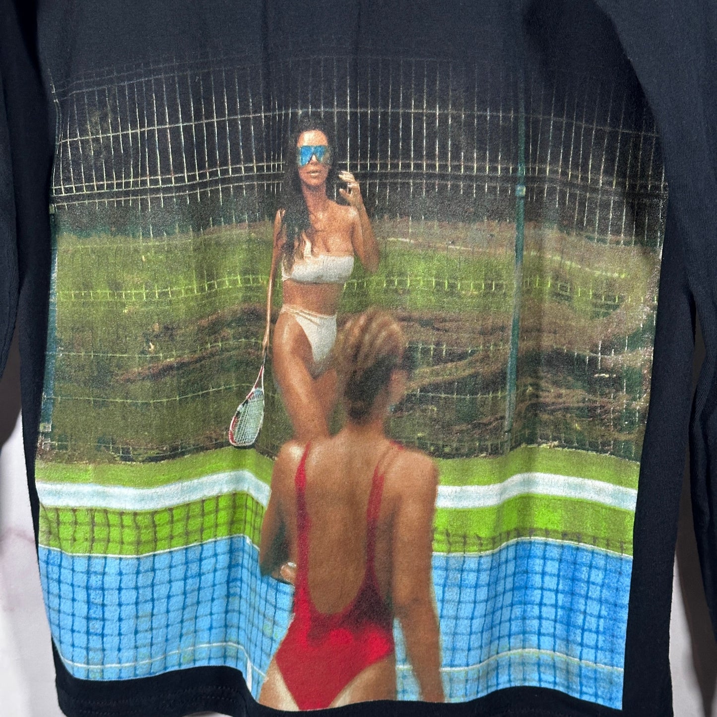 Kanye West Saint Pablo Black Photo Longsleeve