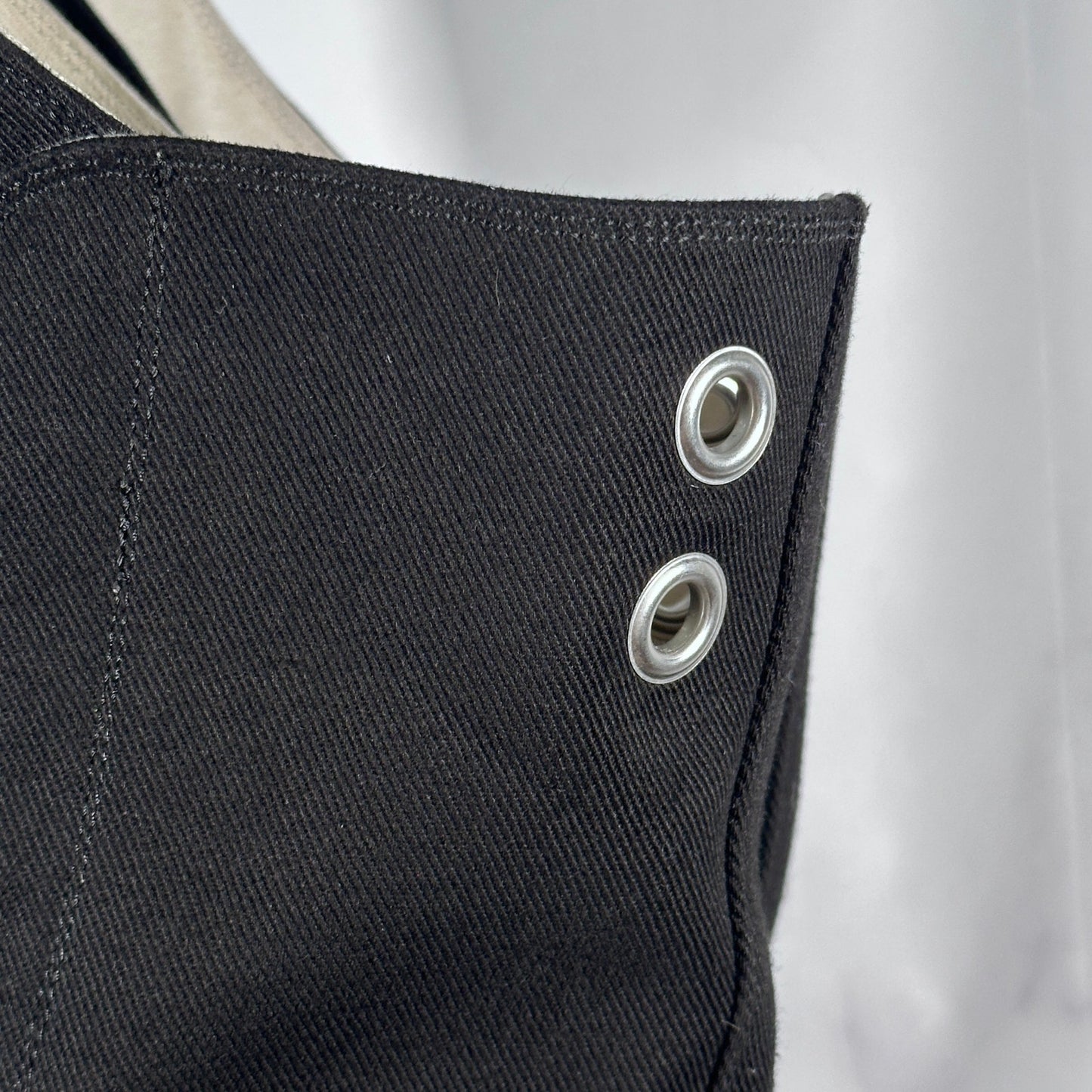 Rick Owens DRKSHDW Boot Sneak Ramone Black/Milk