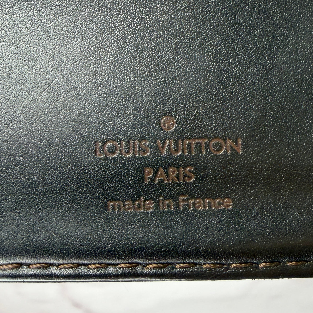 Louis Vuitton Utah Leather Bifold Wallet