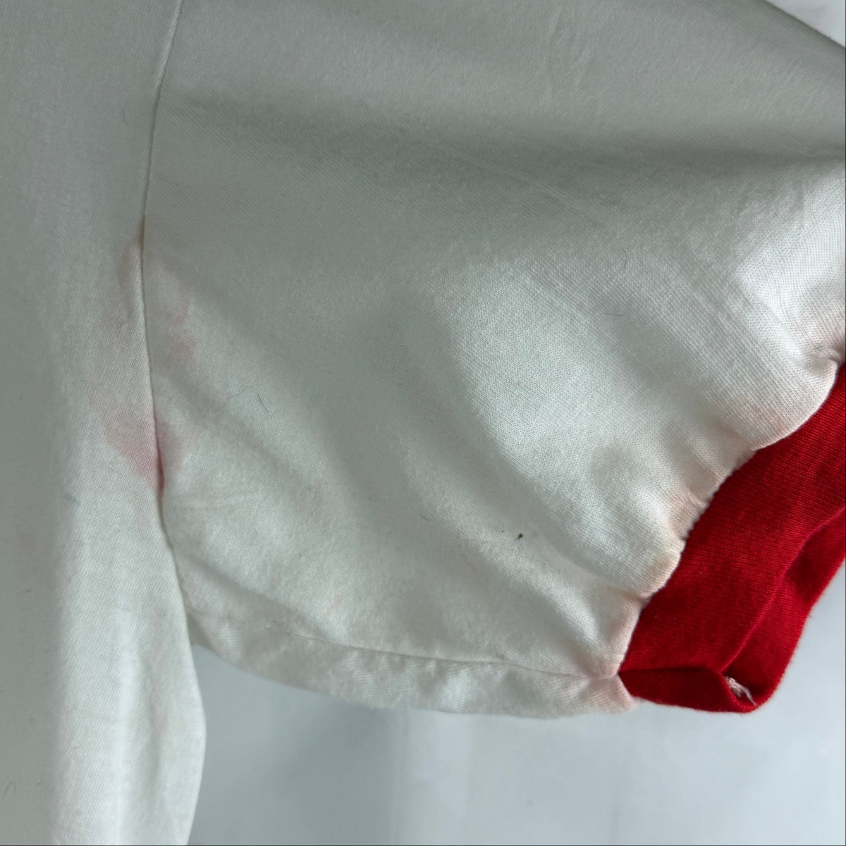 Vintage 1982 World Series White Red Ringer Tee
