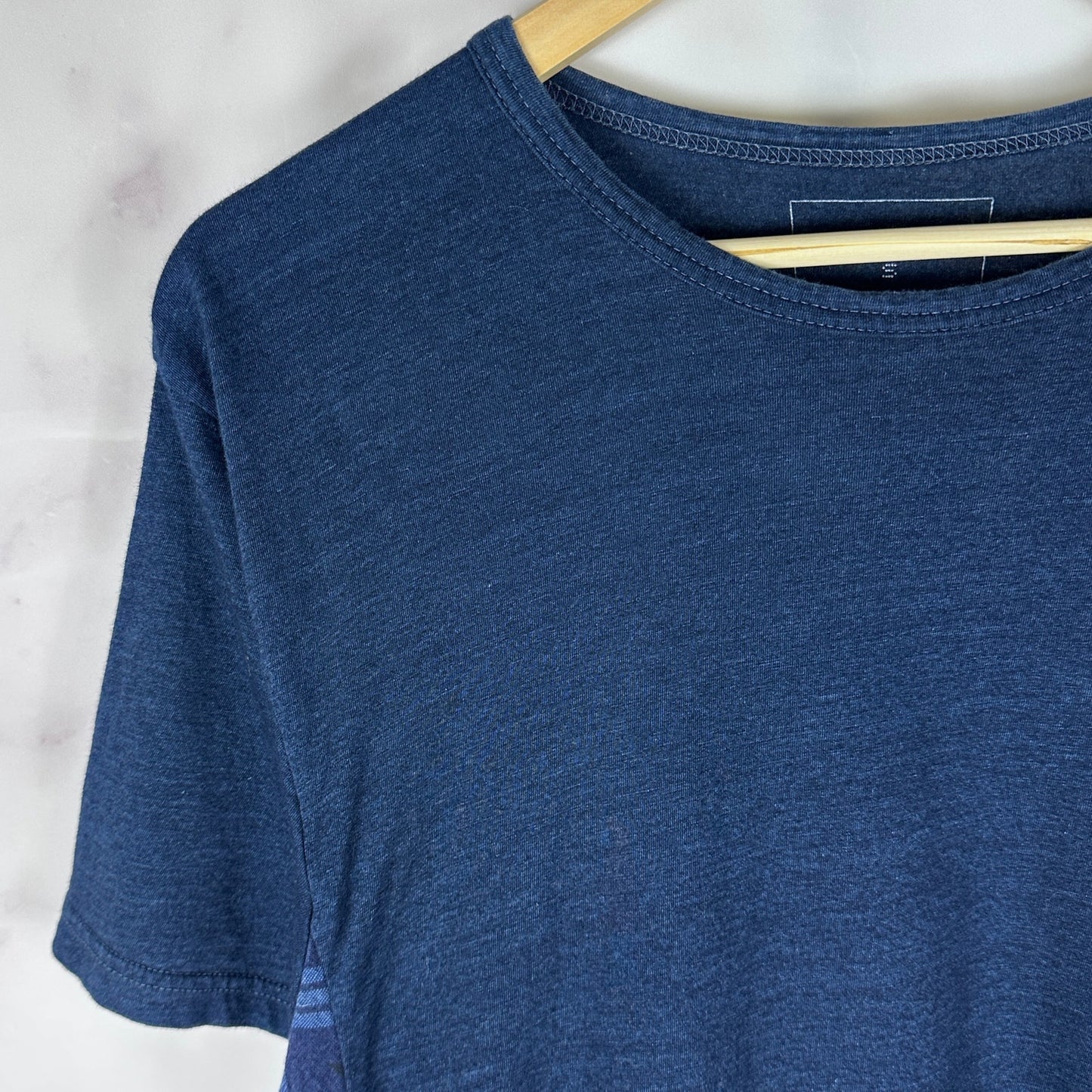 Sophnet Indigo Plaid Mix Tee