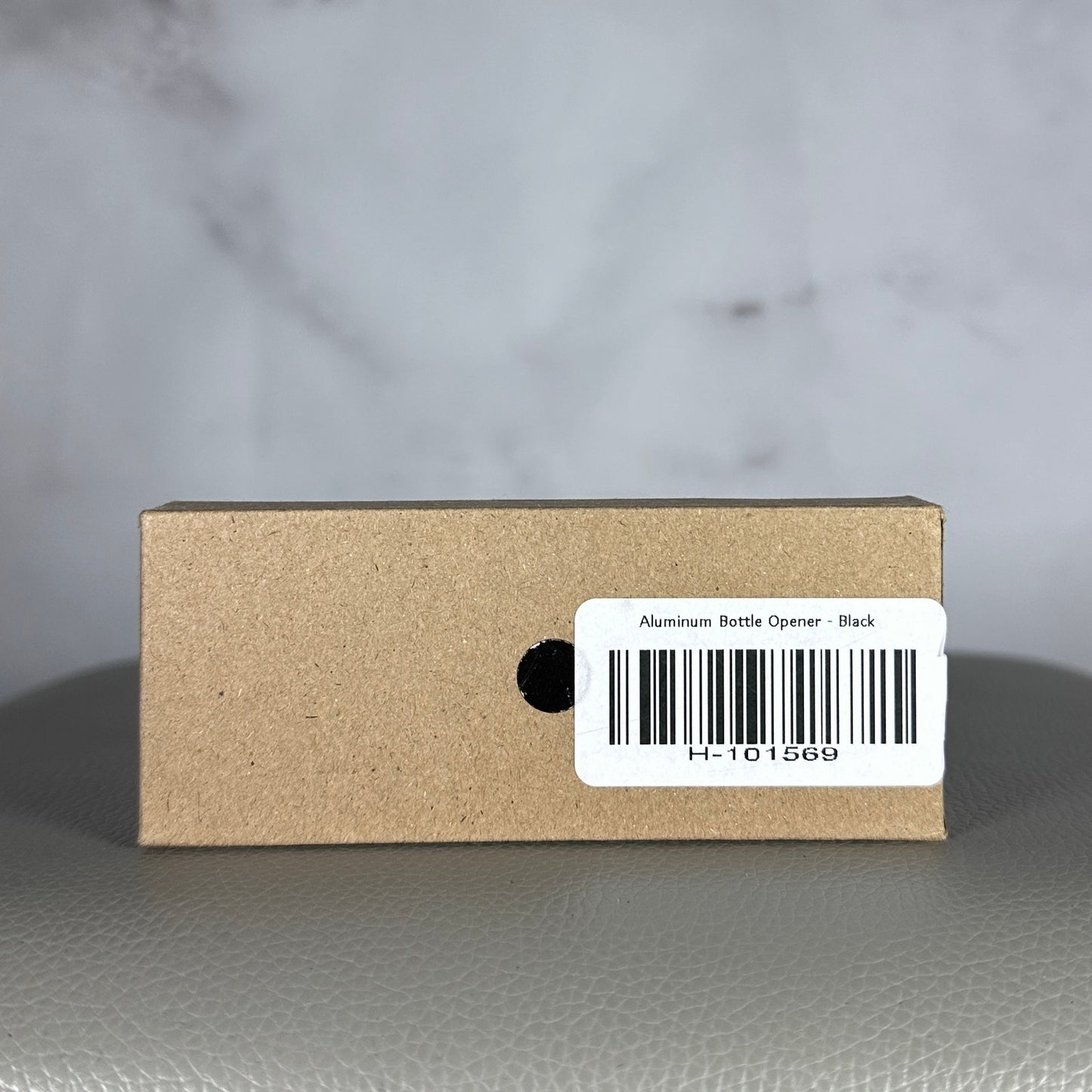 Hidden NY Black Aluminum Bottle Opener