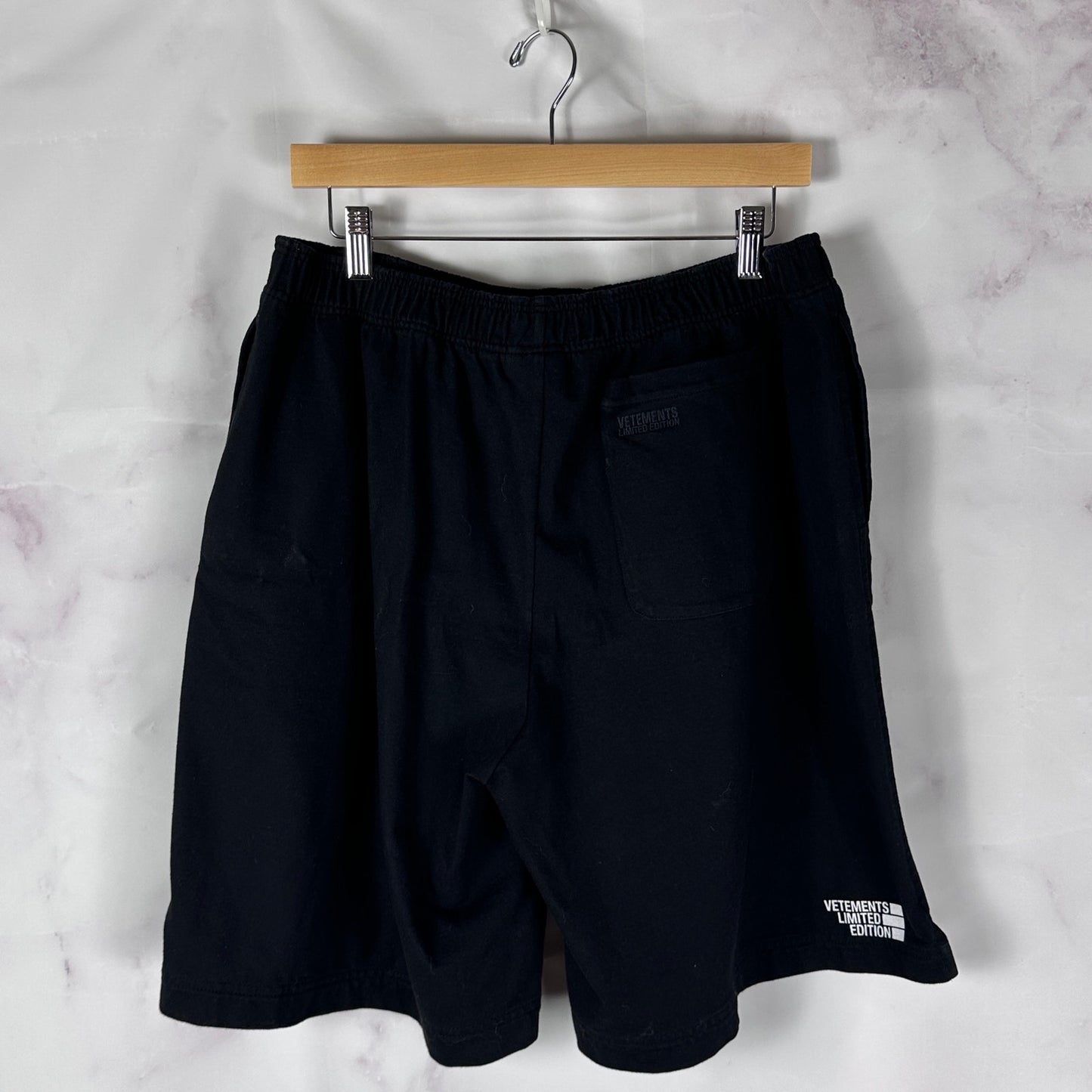 Vetements Limited Edition Black Shorts