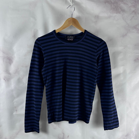 Comme des Garçons BLACK Blue Striped Longsleeve