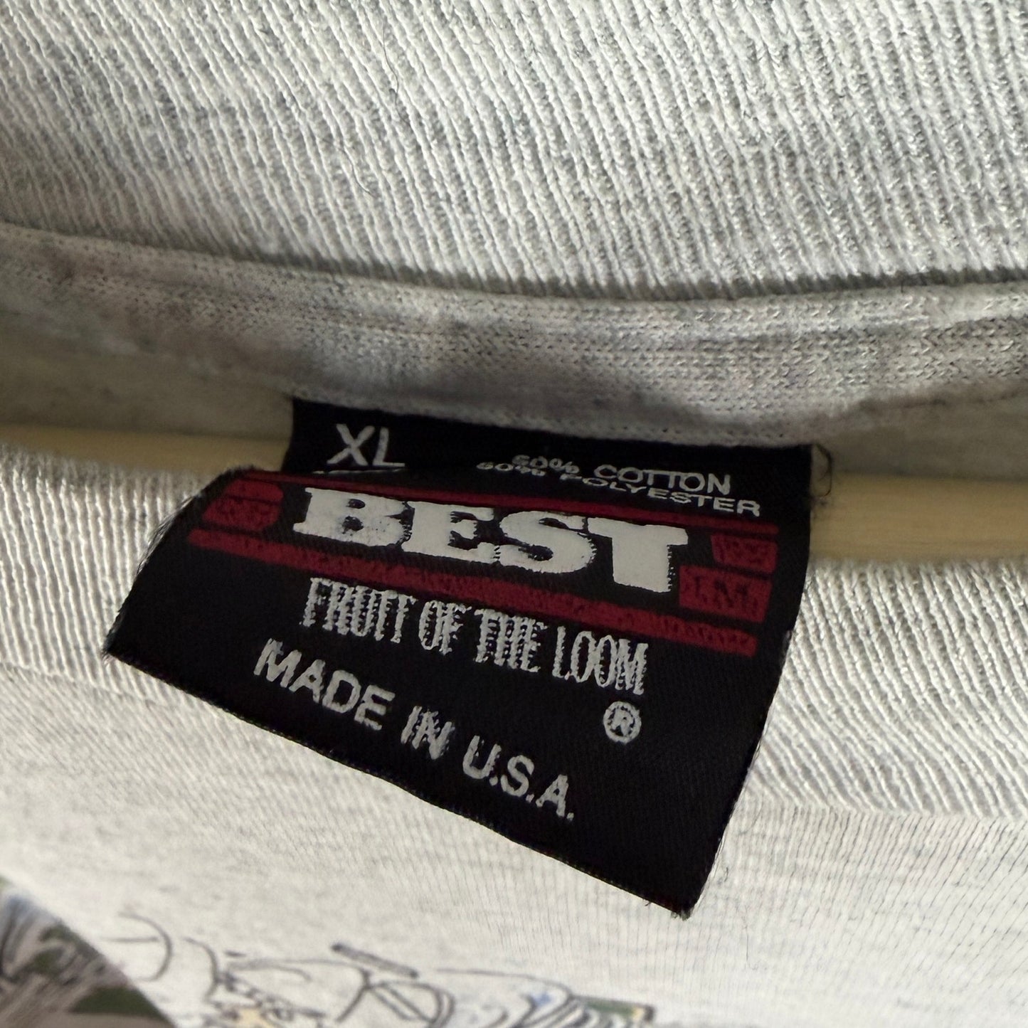 Vintage 1994 Shirt Georgia Power Tornado Tamer Grey Tee