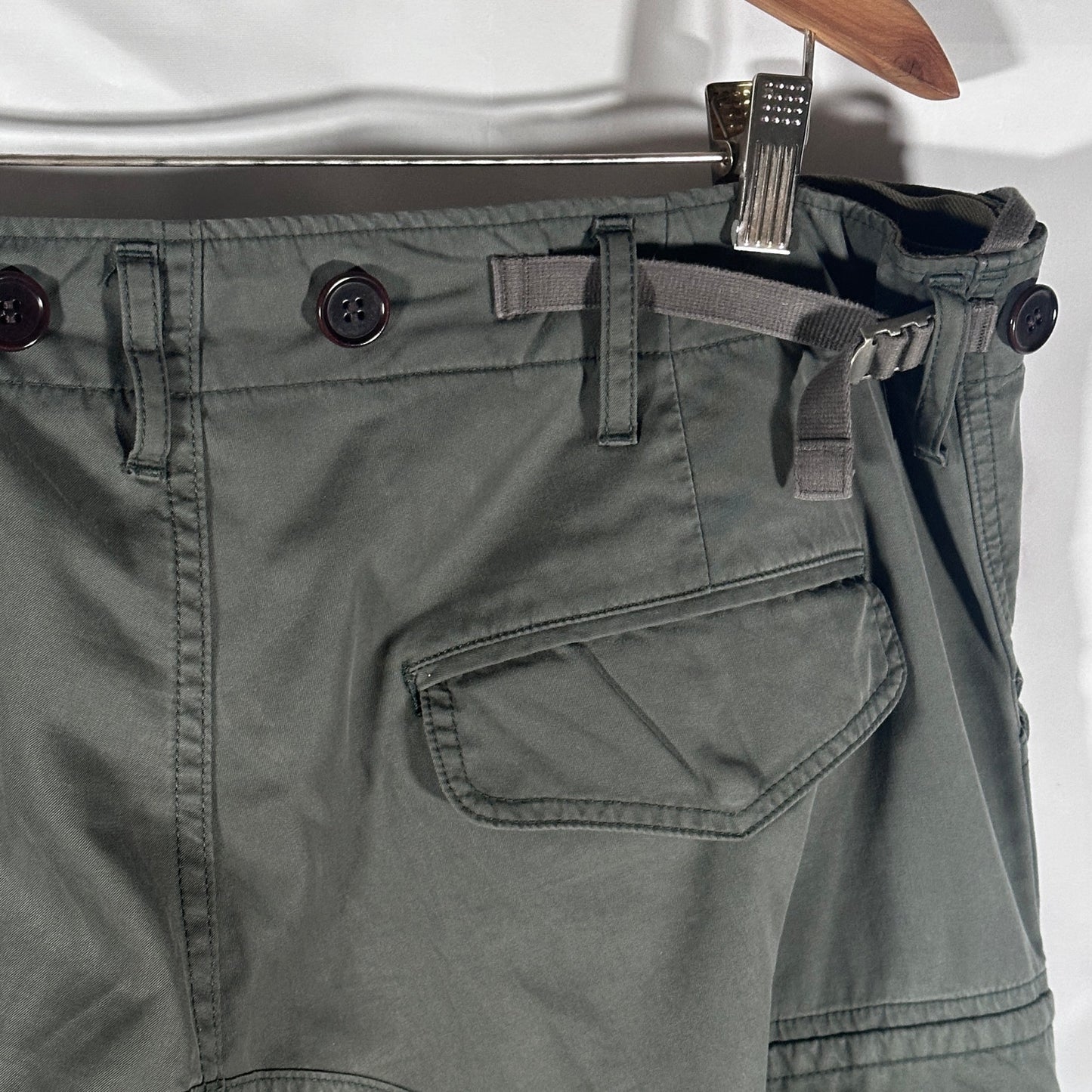 Visvim Eiger Green Sample Sanction Cargo Parachute Pant