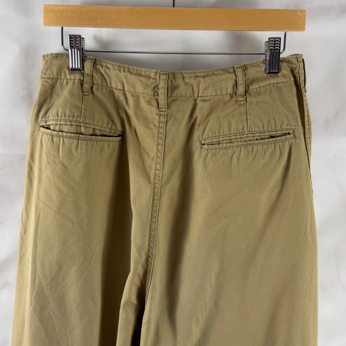 Needles Khaki H.D. Military Twill Pants