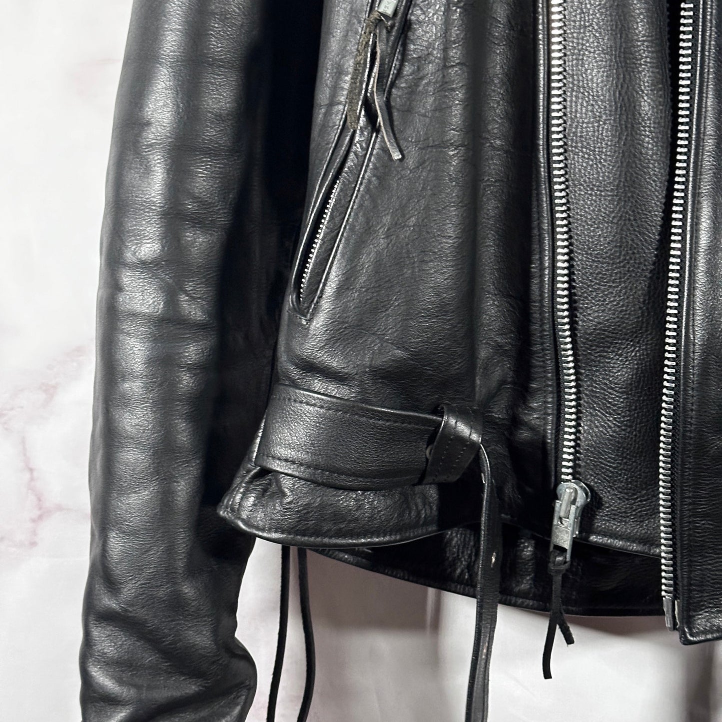 Honda ProTech Black Leather Motorcycle Jacket