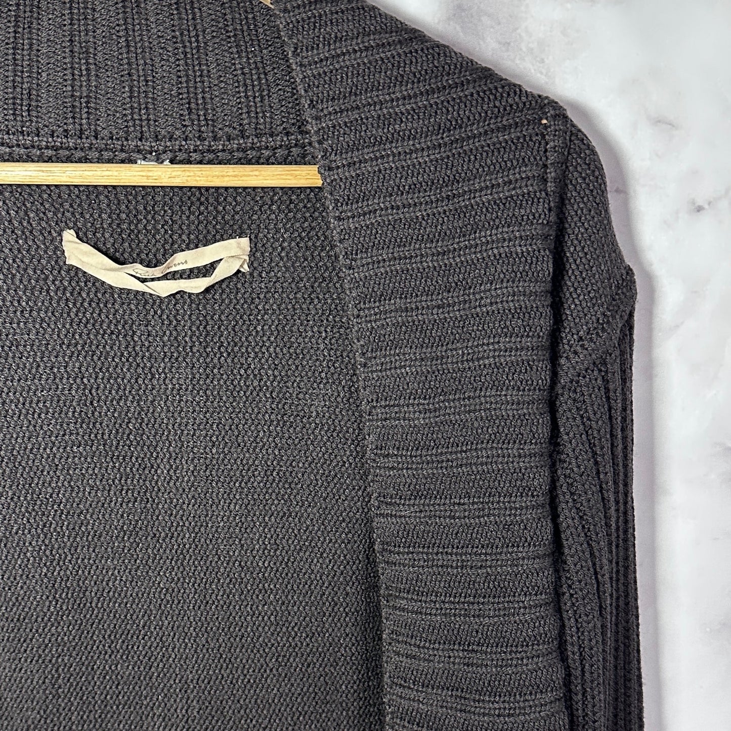 Rick Owens F/W03 Black Triangle Cardigan