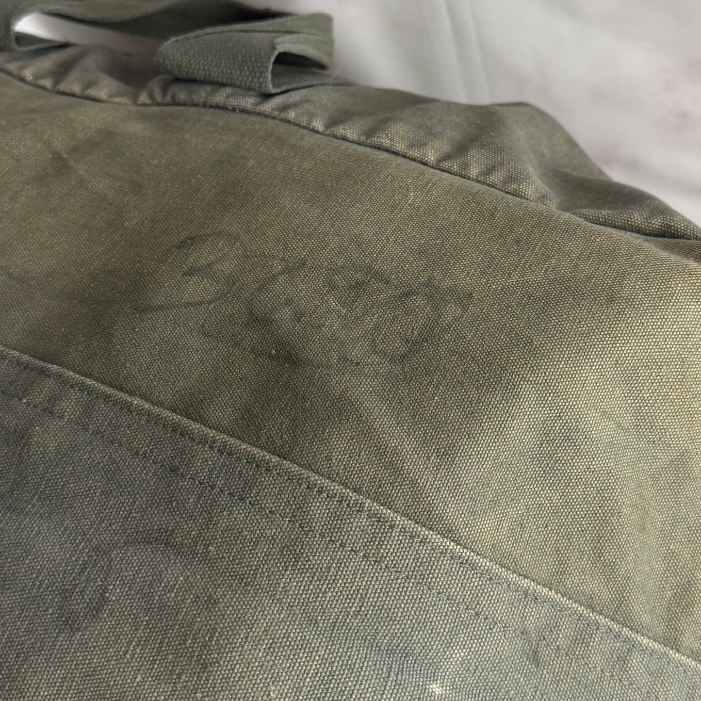 Vintage US Military Canvas Flyers Kit Bag