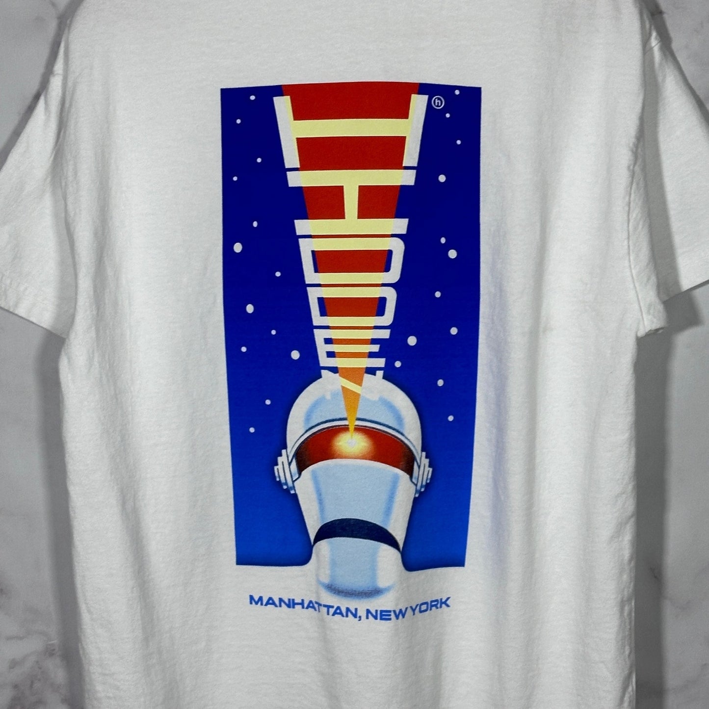 Hidden NY White Robotics Tee
