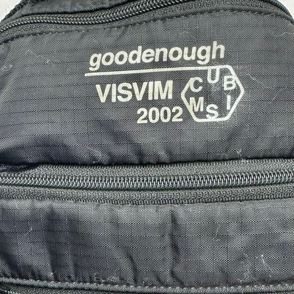 Visvim x Goodenough Black Ripstop Shoe Bag