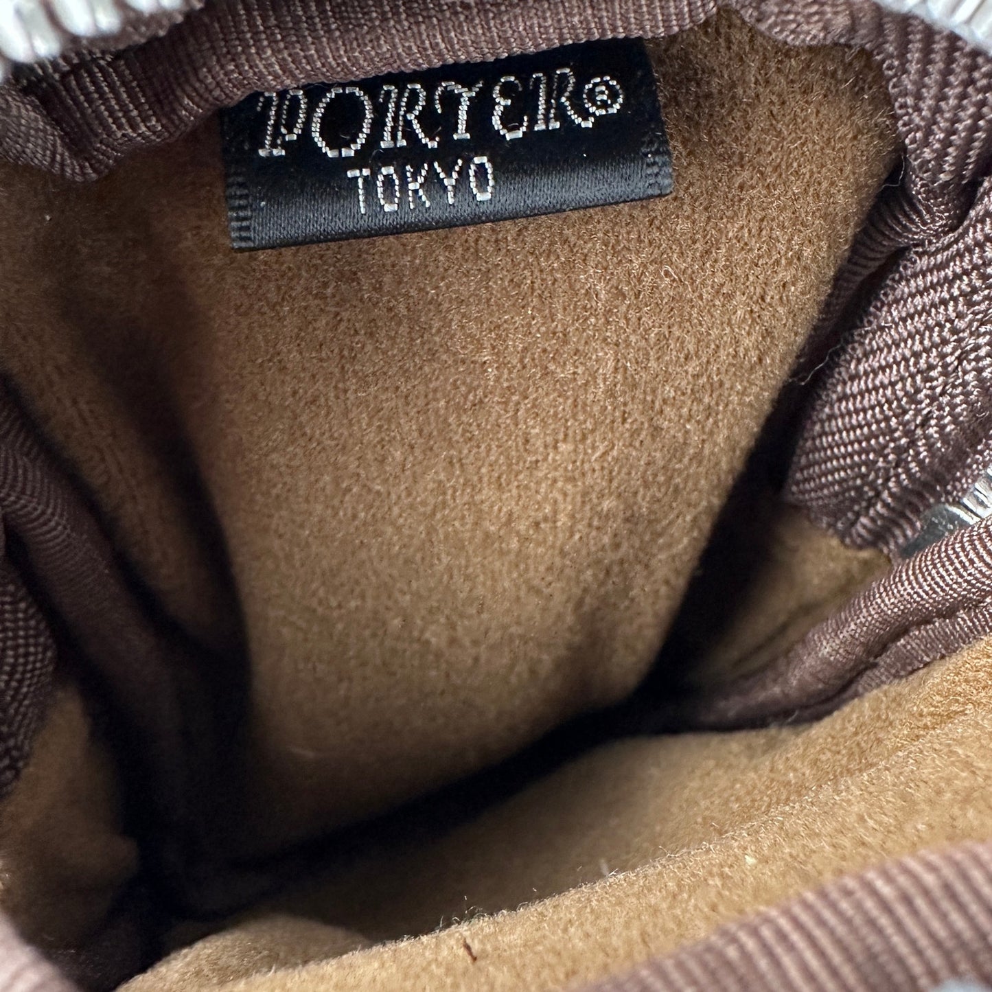 Porter Yoshida & Co. Brown Freestyle Pouch