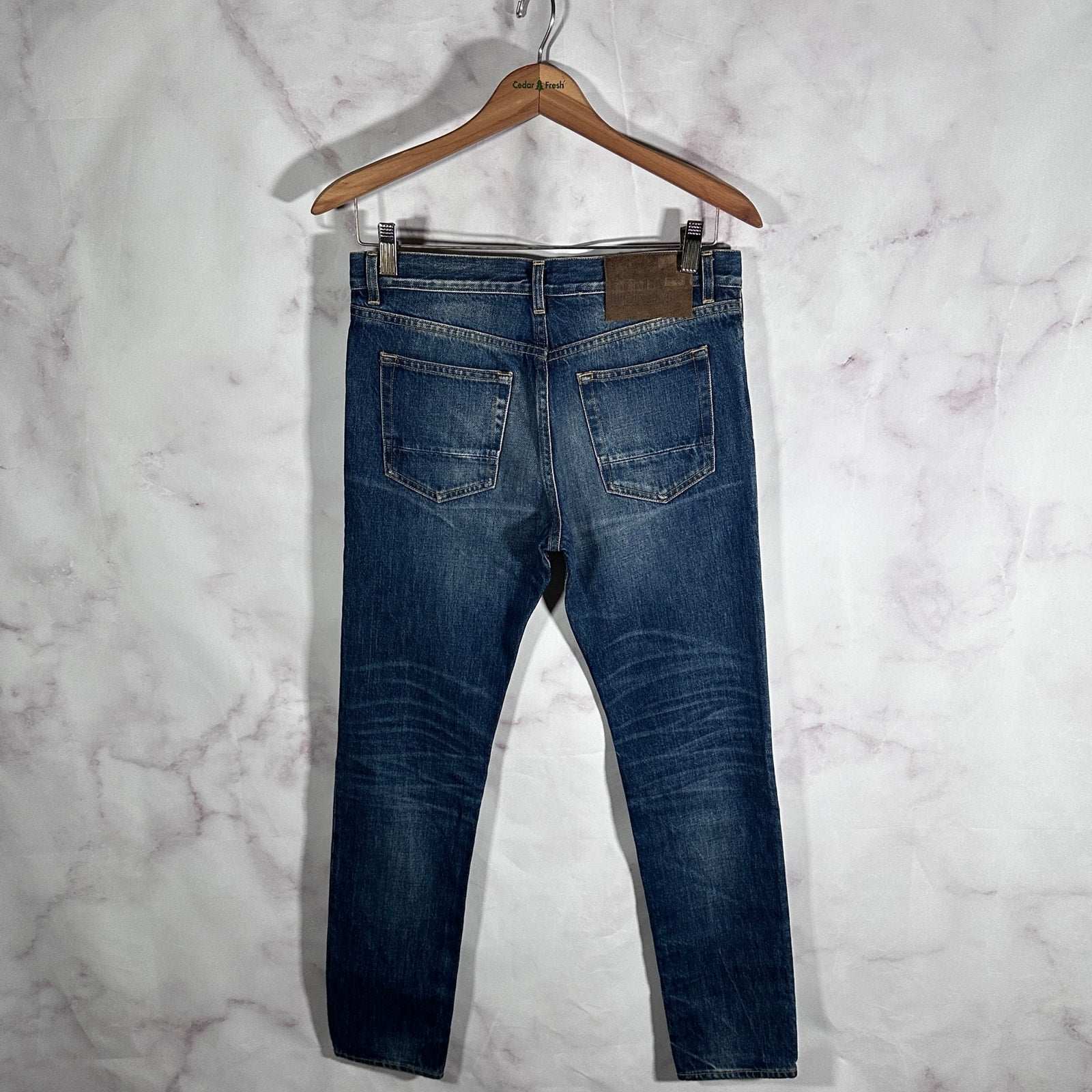 Golden Goose Deluxe Blue Slim Denim