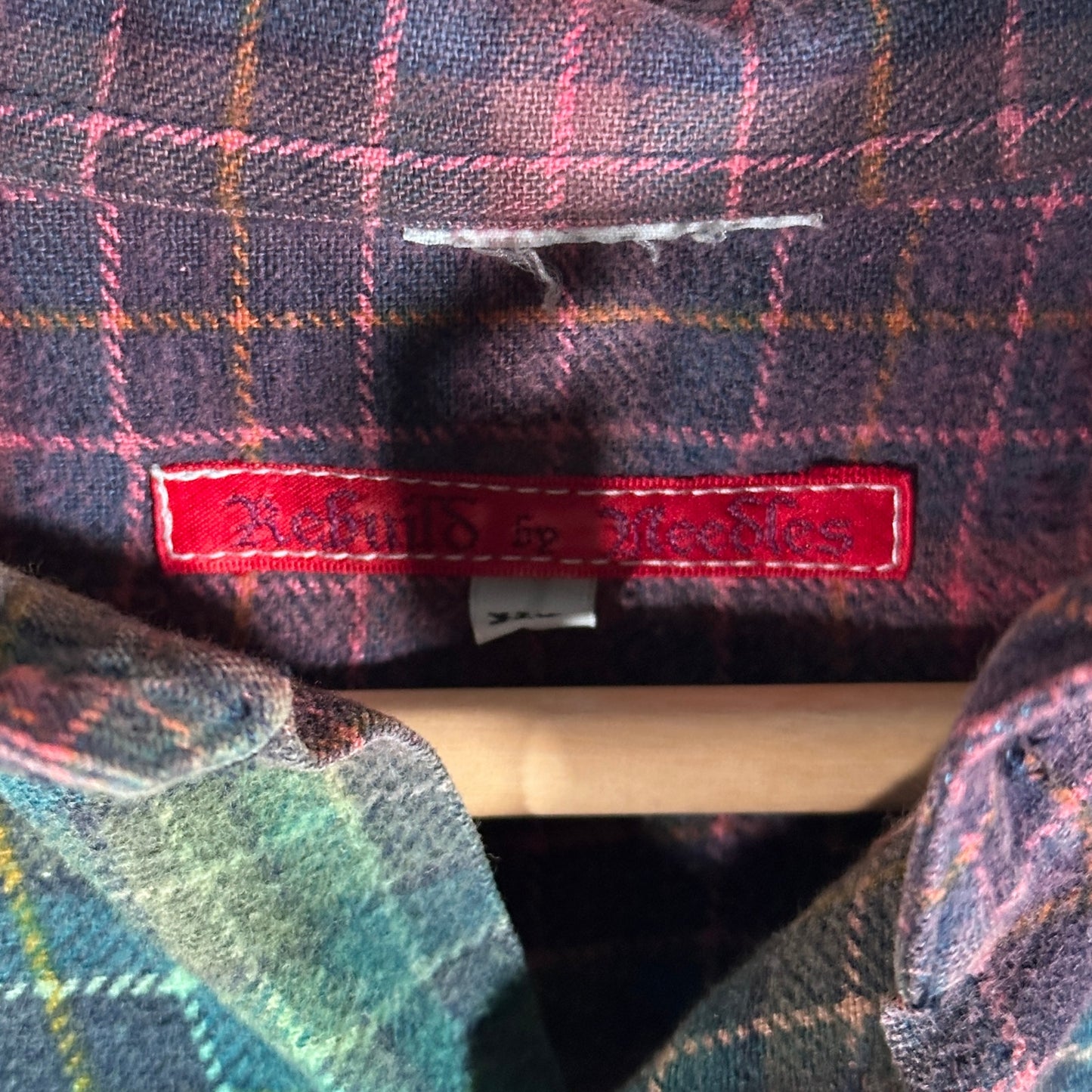 Needles Rebuild 7-Cut Tie Dye Flannel