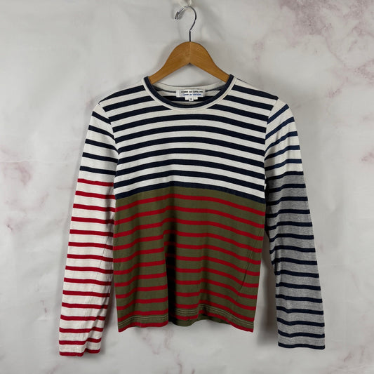 Comme des Garçons Colorblock Striped Longsleeve