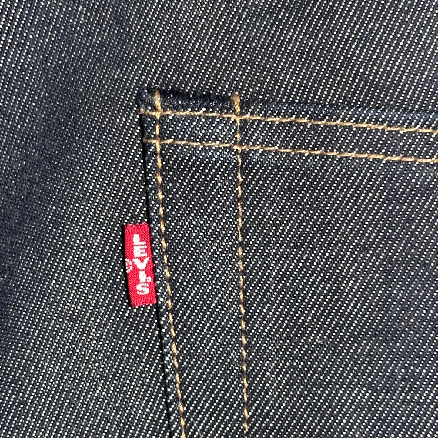 Denim Tears x Stussy x Levi’s 501 Raw Indigo Denim