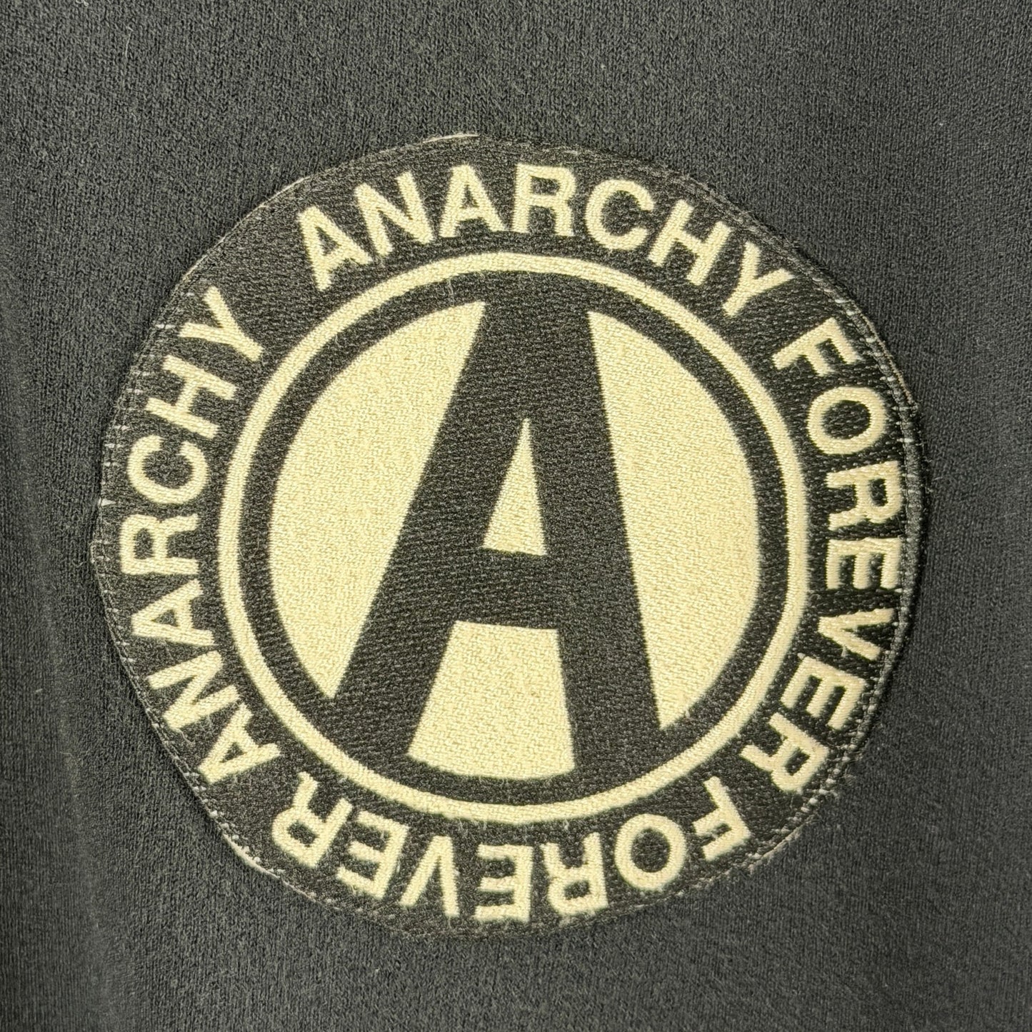 AFFA Black Patch Rugby Pullover Sweatshirt