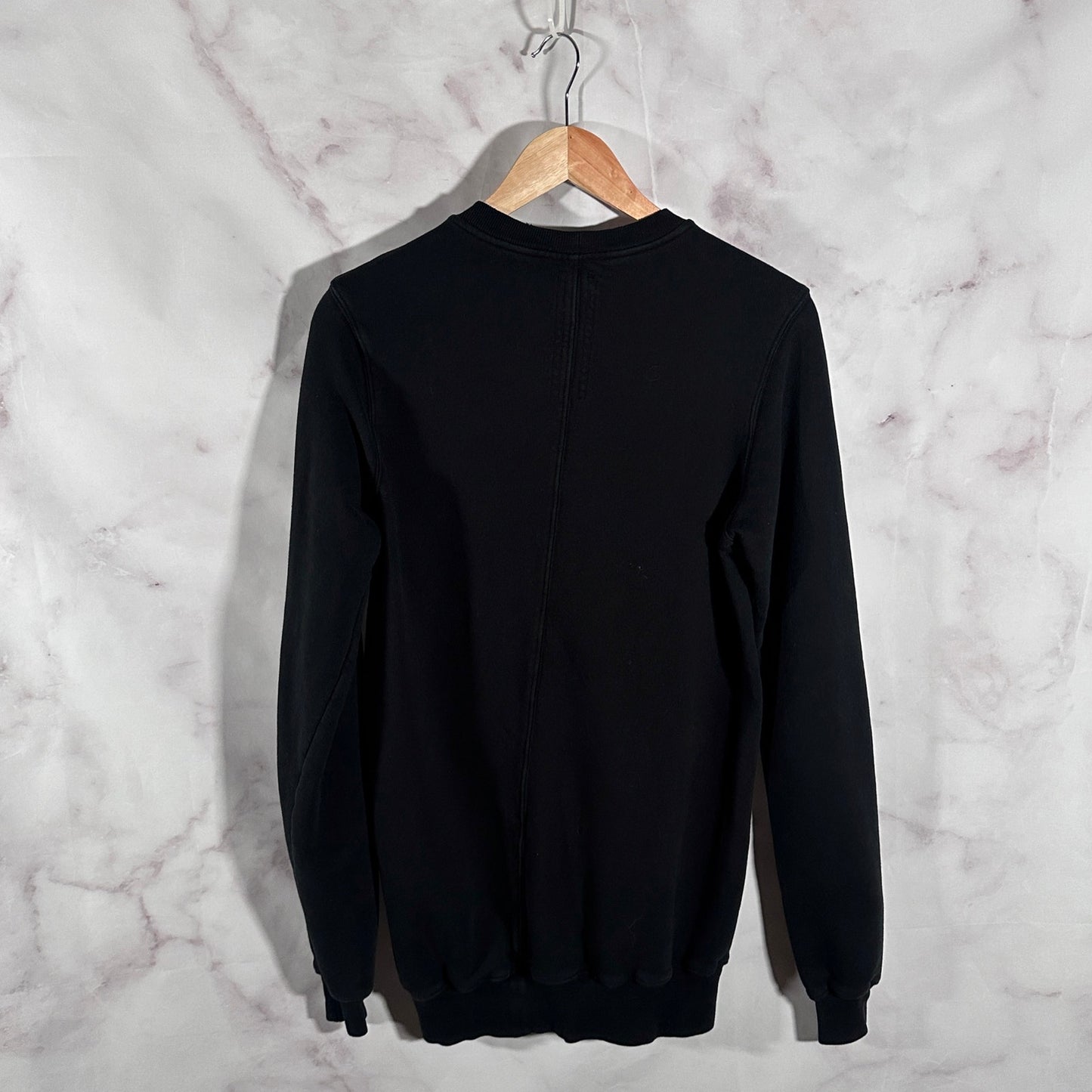 Rick Owens DRKSHDW F/W16 Black Patch Crewneck