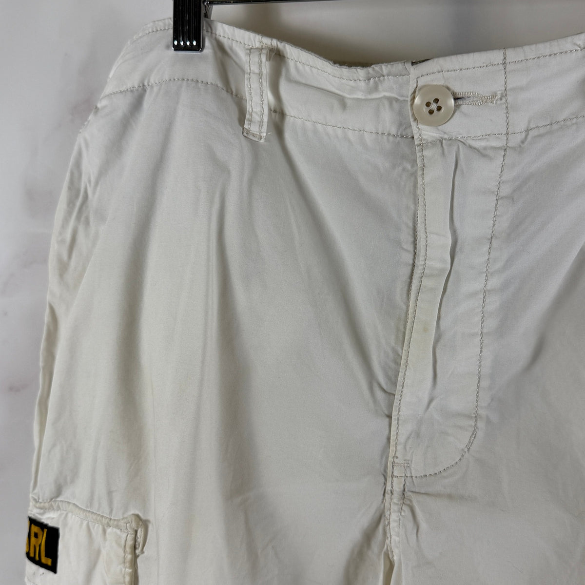 Ralph Lauren Denim & Supply White Cargo Shorts