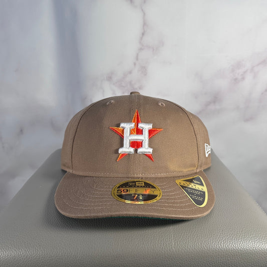 New Era Houston Astros 59Fifty Tan Fitted Hat