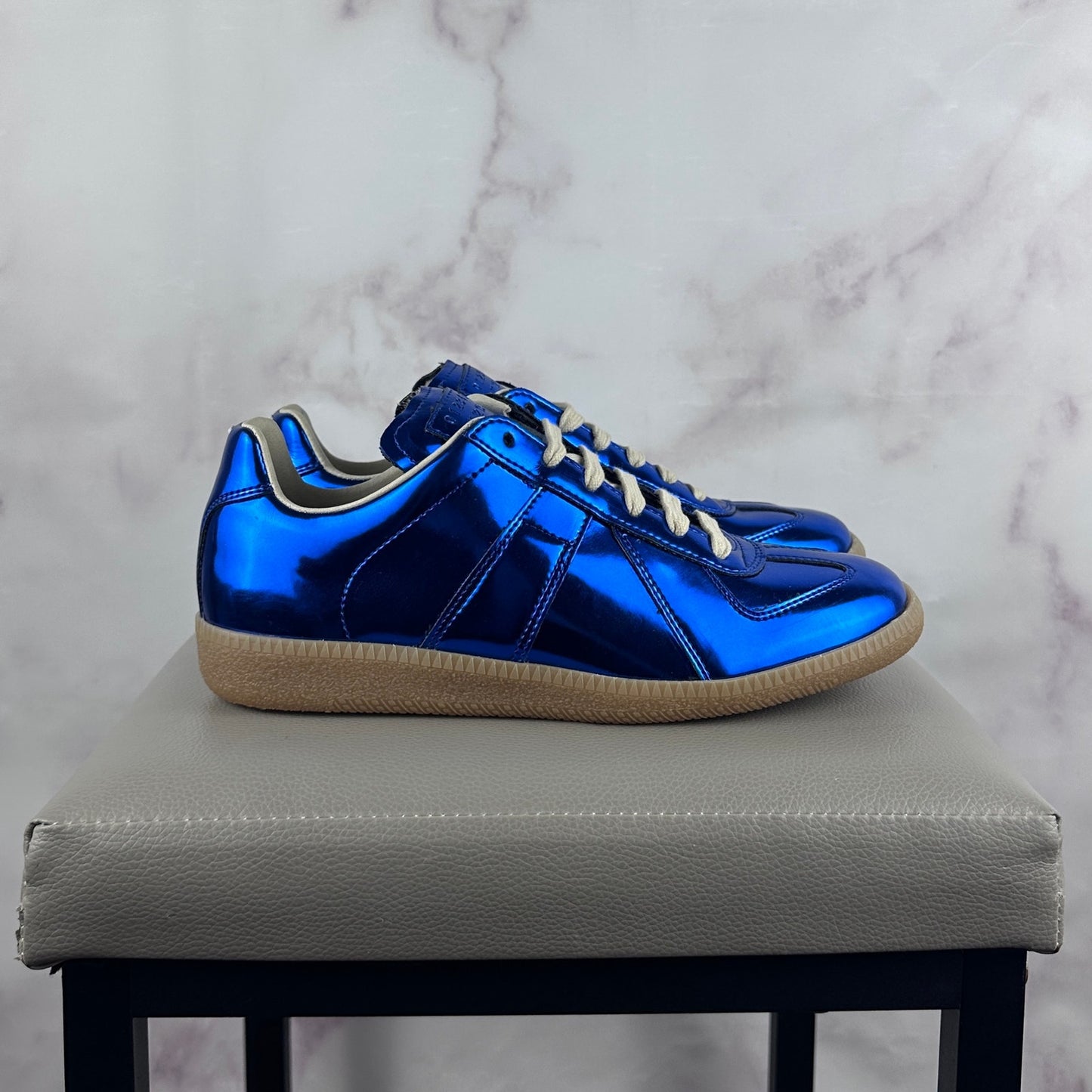 Maison Margiela Replica GAT Trainer Metallic Blue
