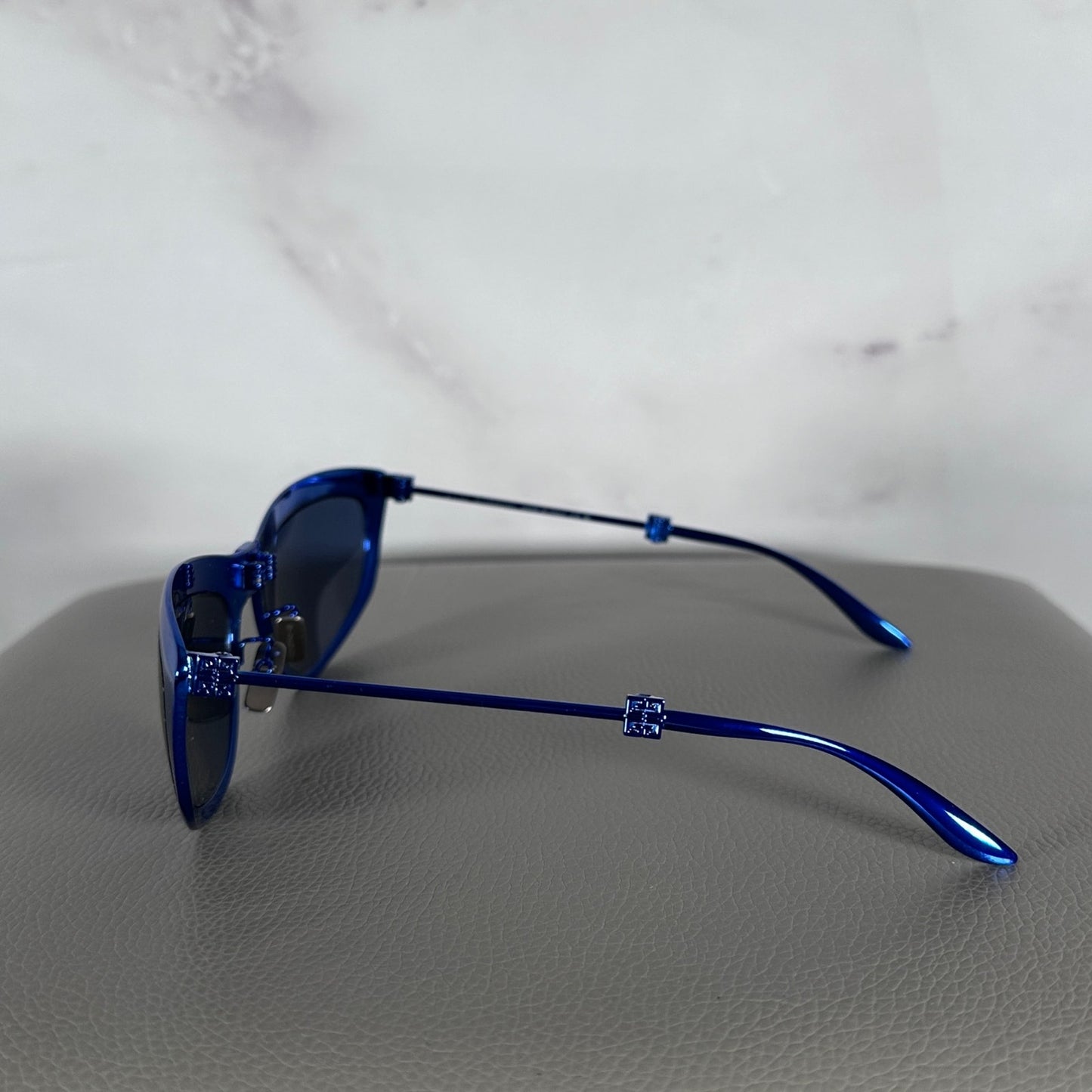 Givenchy GV24900U Blue Cateye Folding Sunglasses